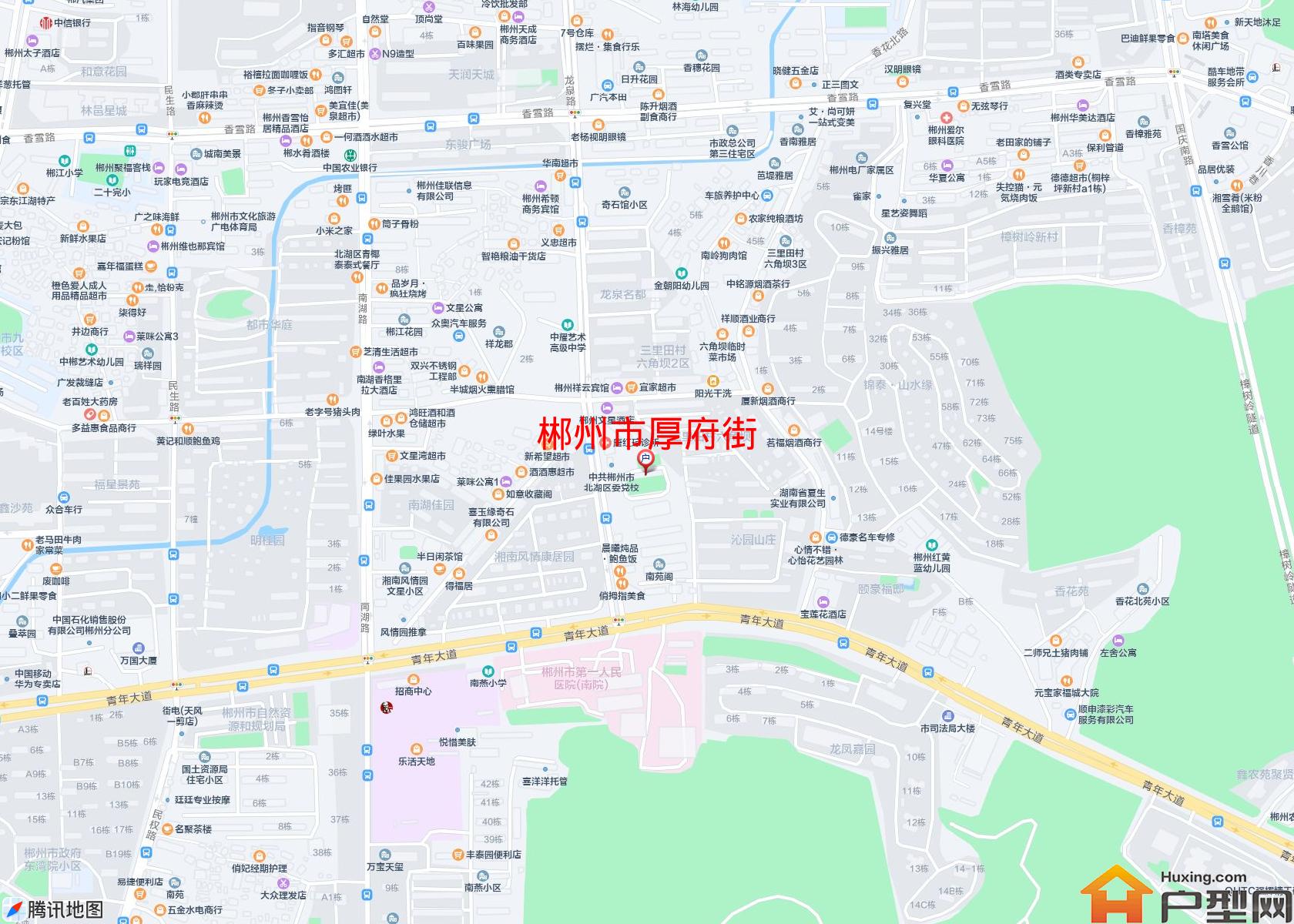 厚府街小区 - 户型网