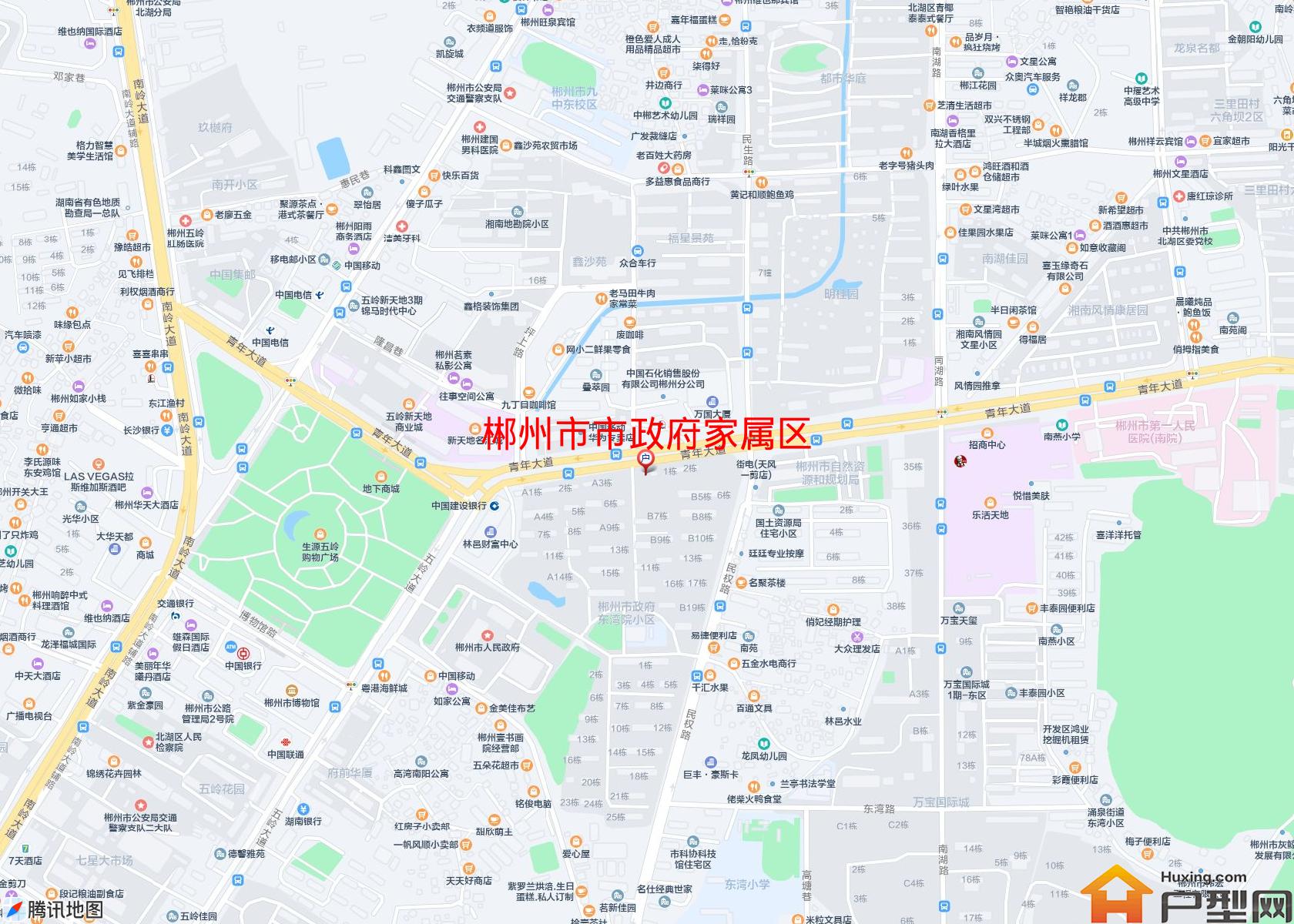市政府家属区小区 - 户型网