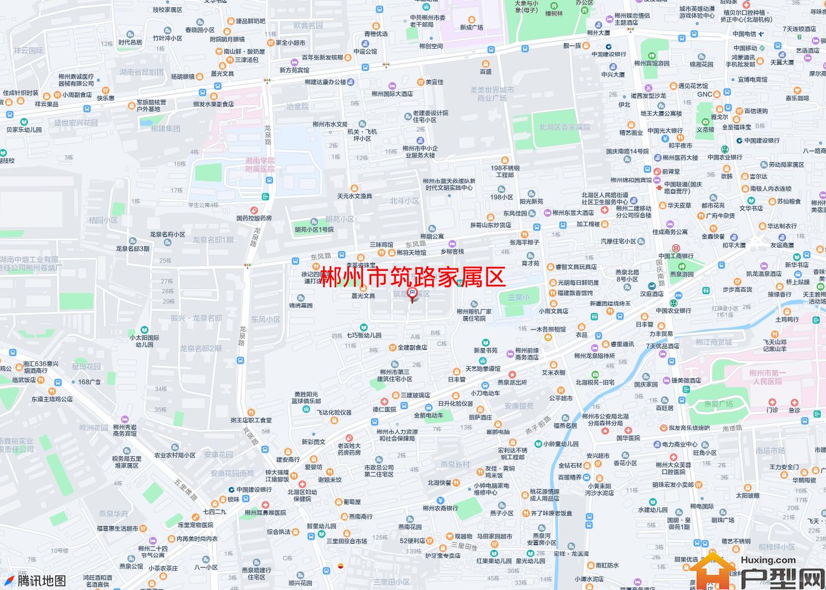 筑路家属区小区 - 户型网