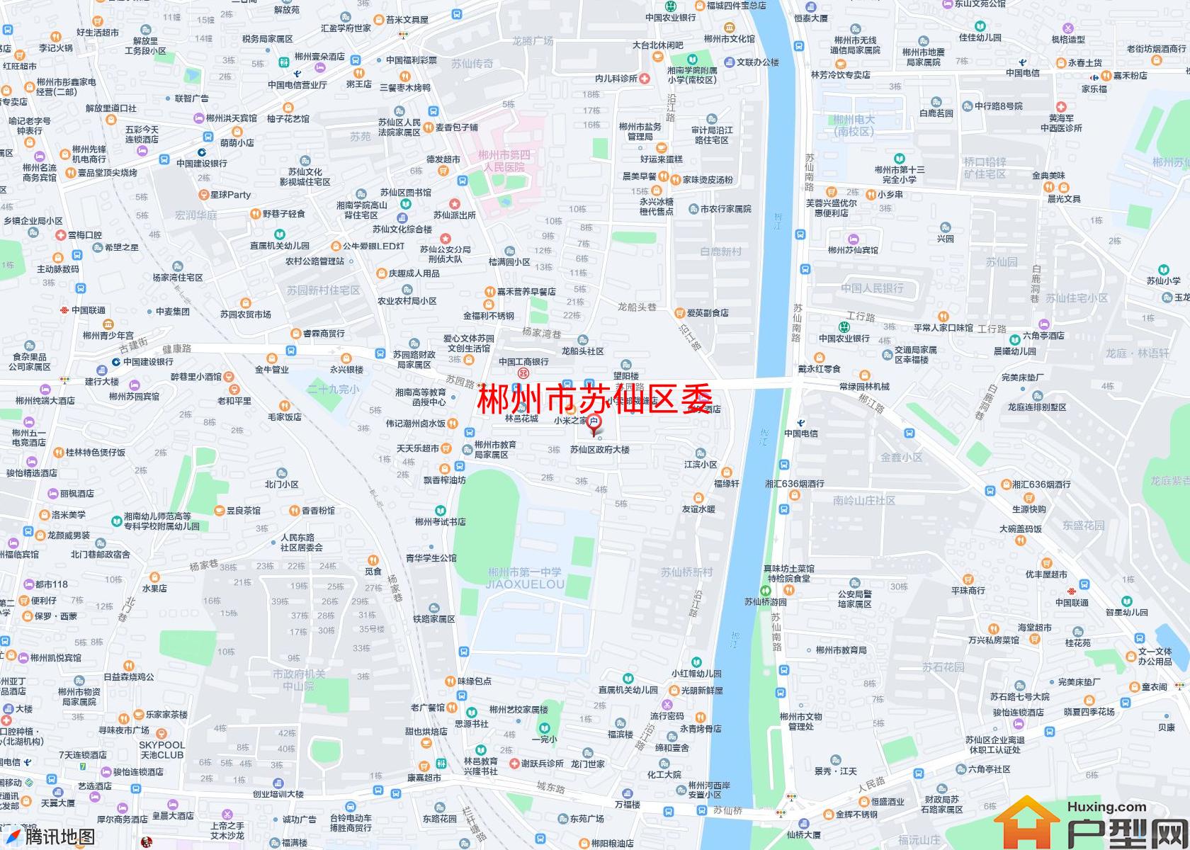 苏仙区委小区 - 户型网