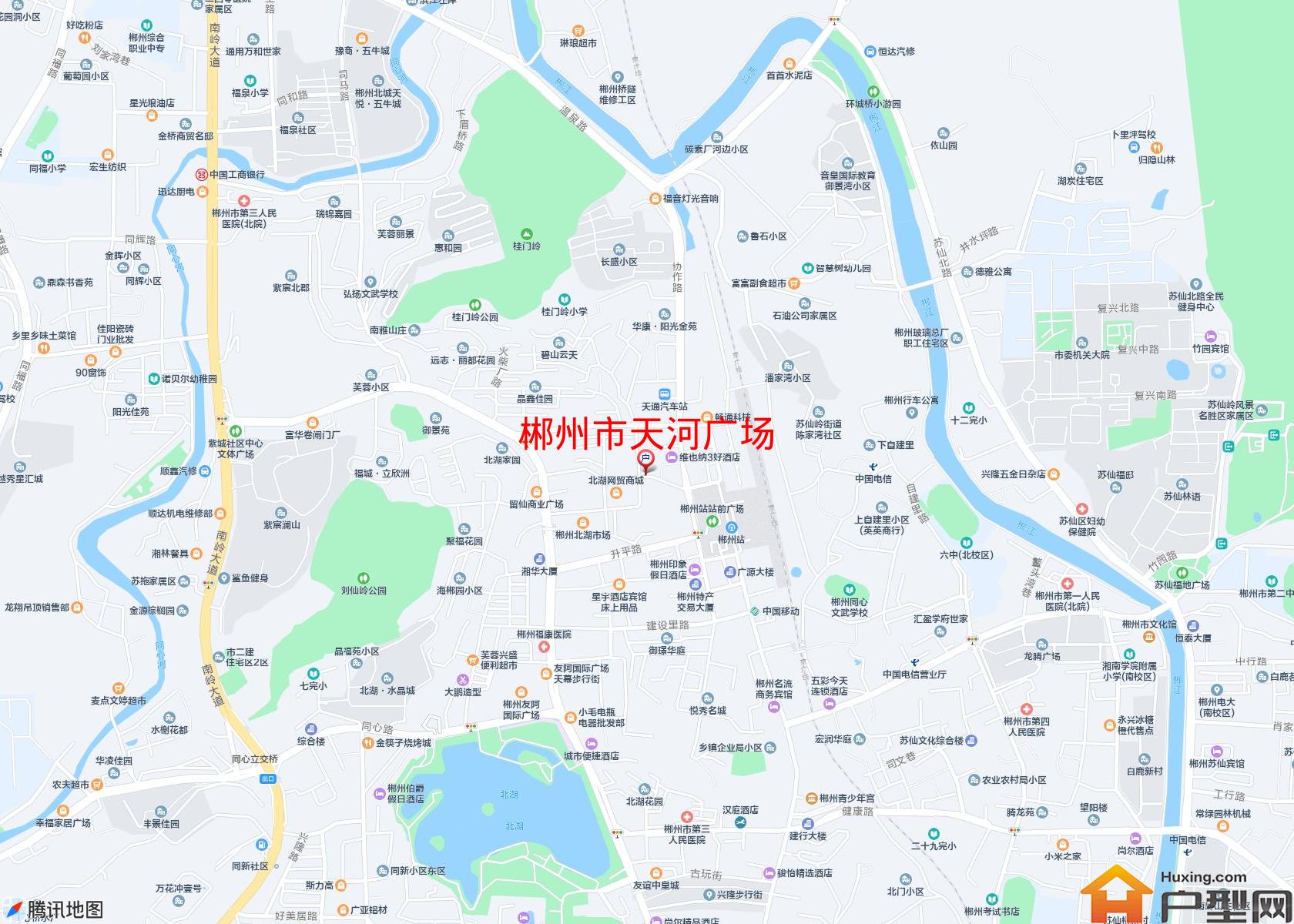 天河广场小区 - 户型网