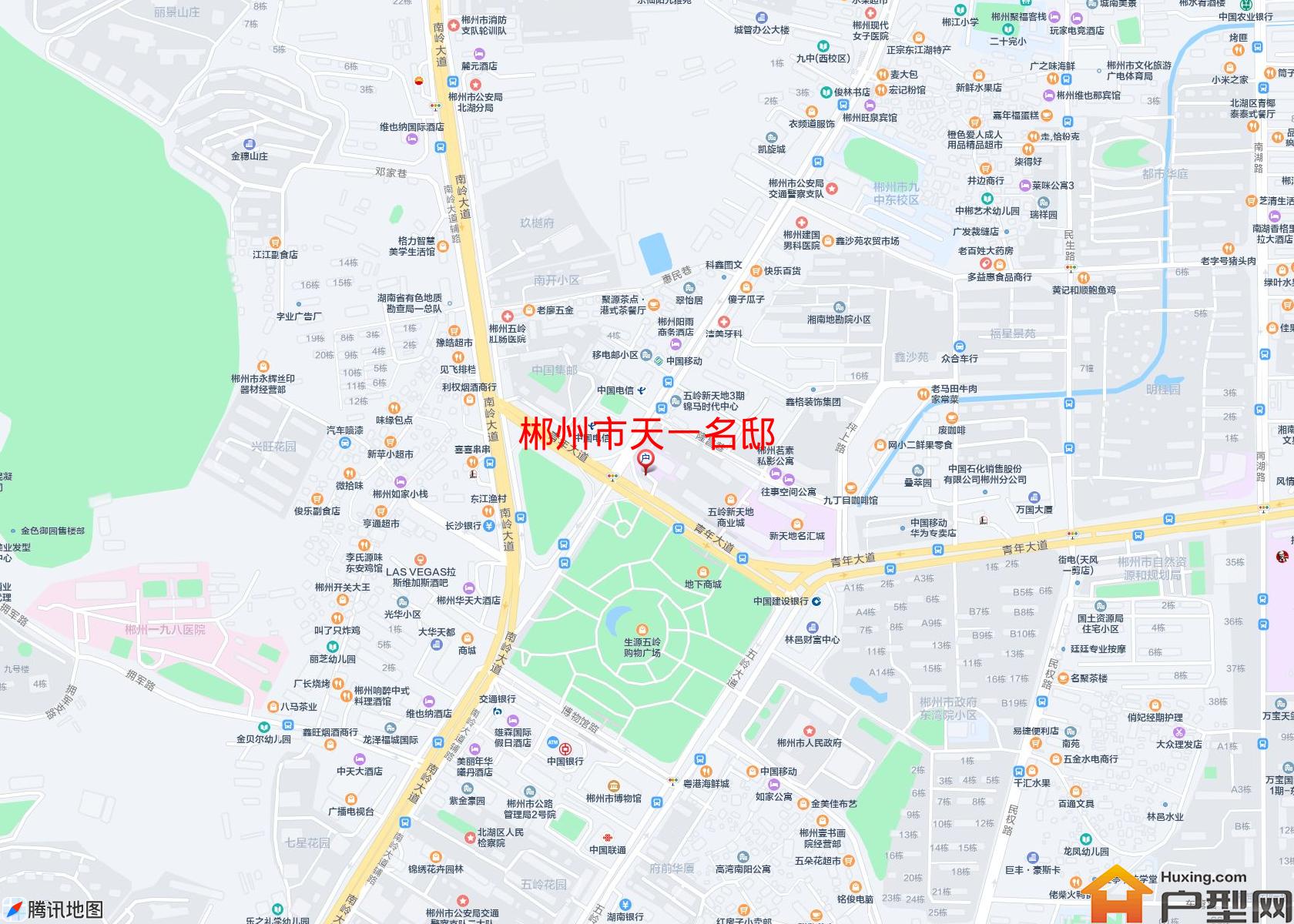 天一名邸小区 - 户型网