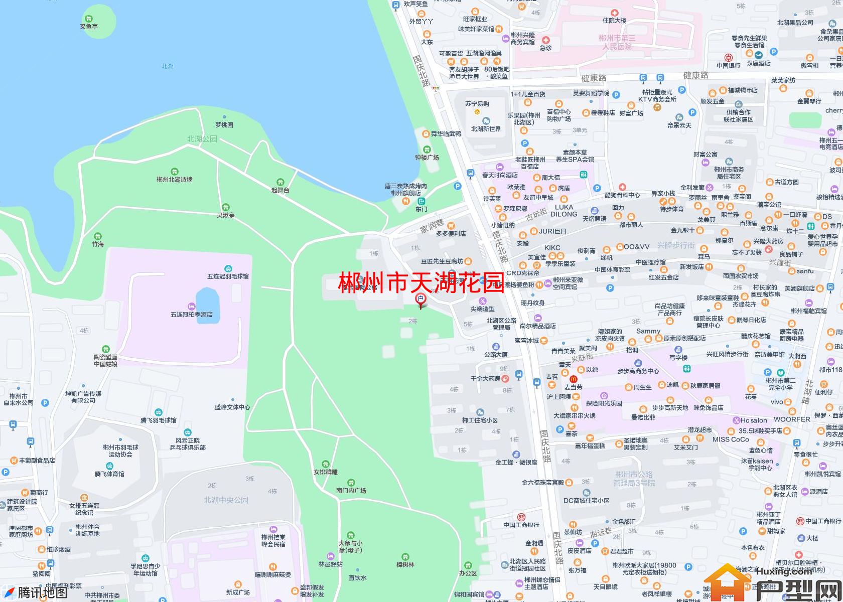 天湖花园小区 - 户型网