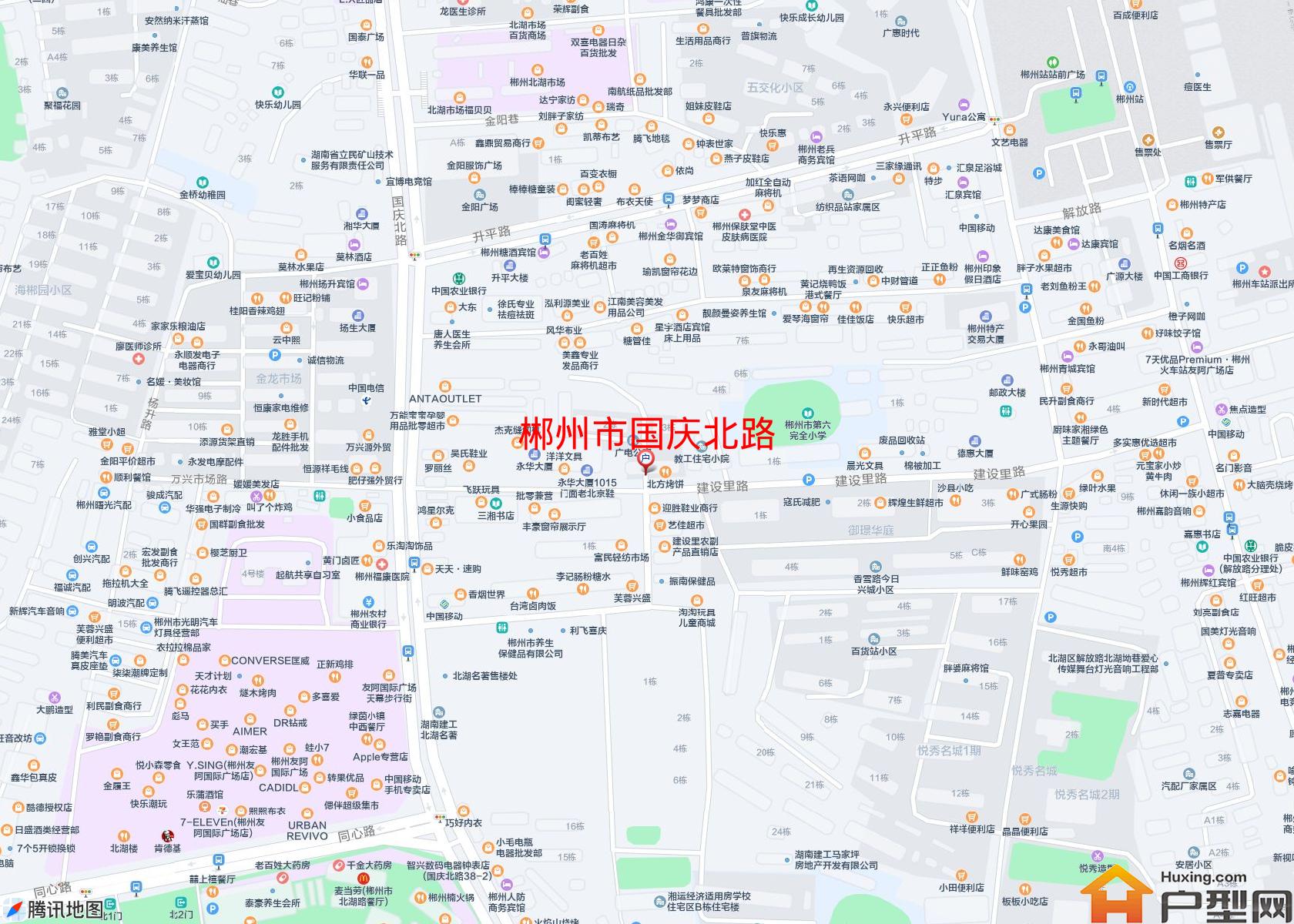国庆北路小区 - 户型网