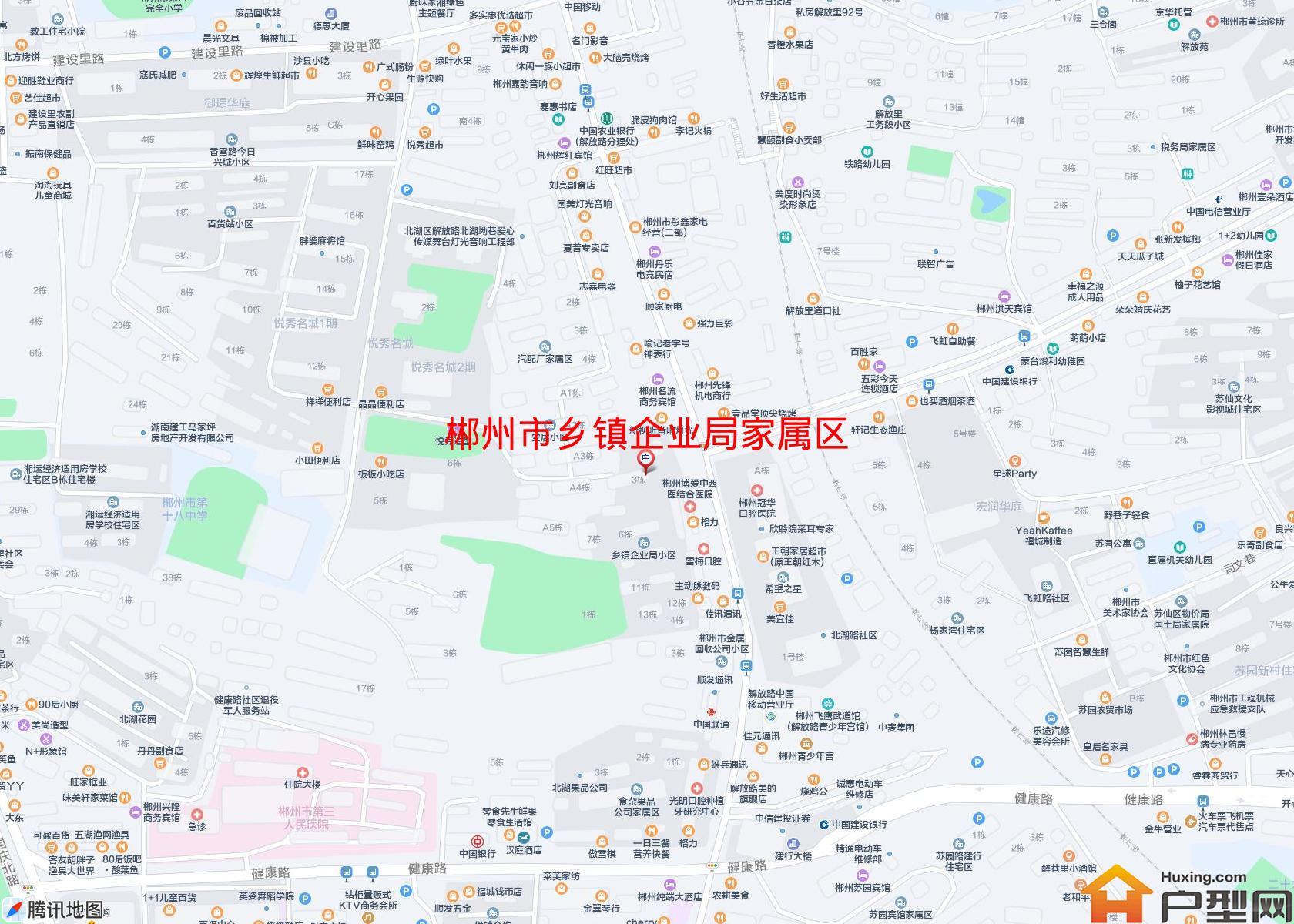乡镇企业局家属区小区 - 户型网