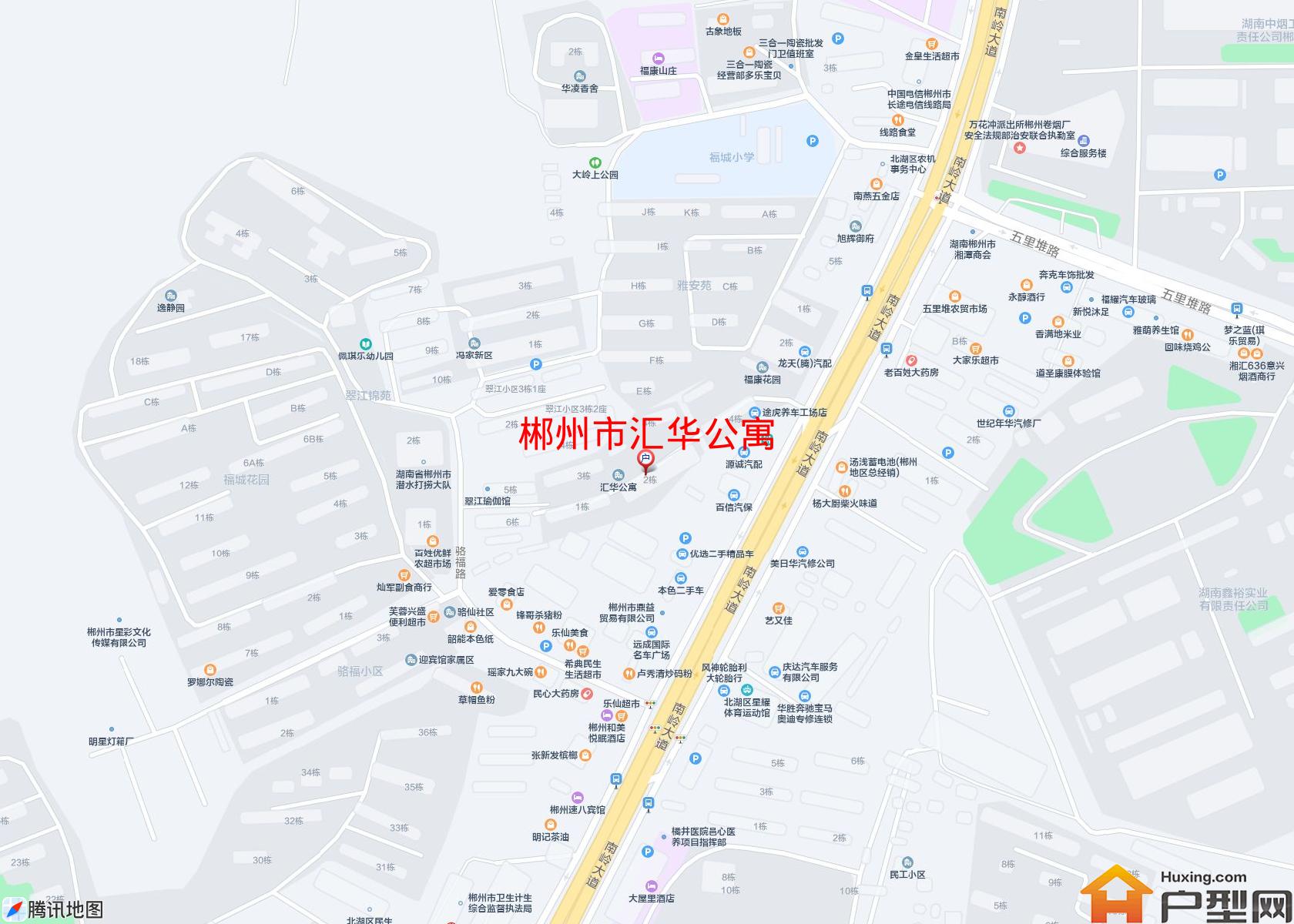 汇华公寓小区 - 户型网