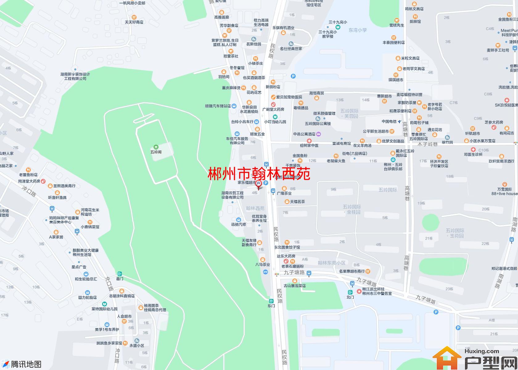 翰林西苑小区 - 户型网