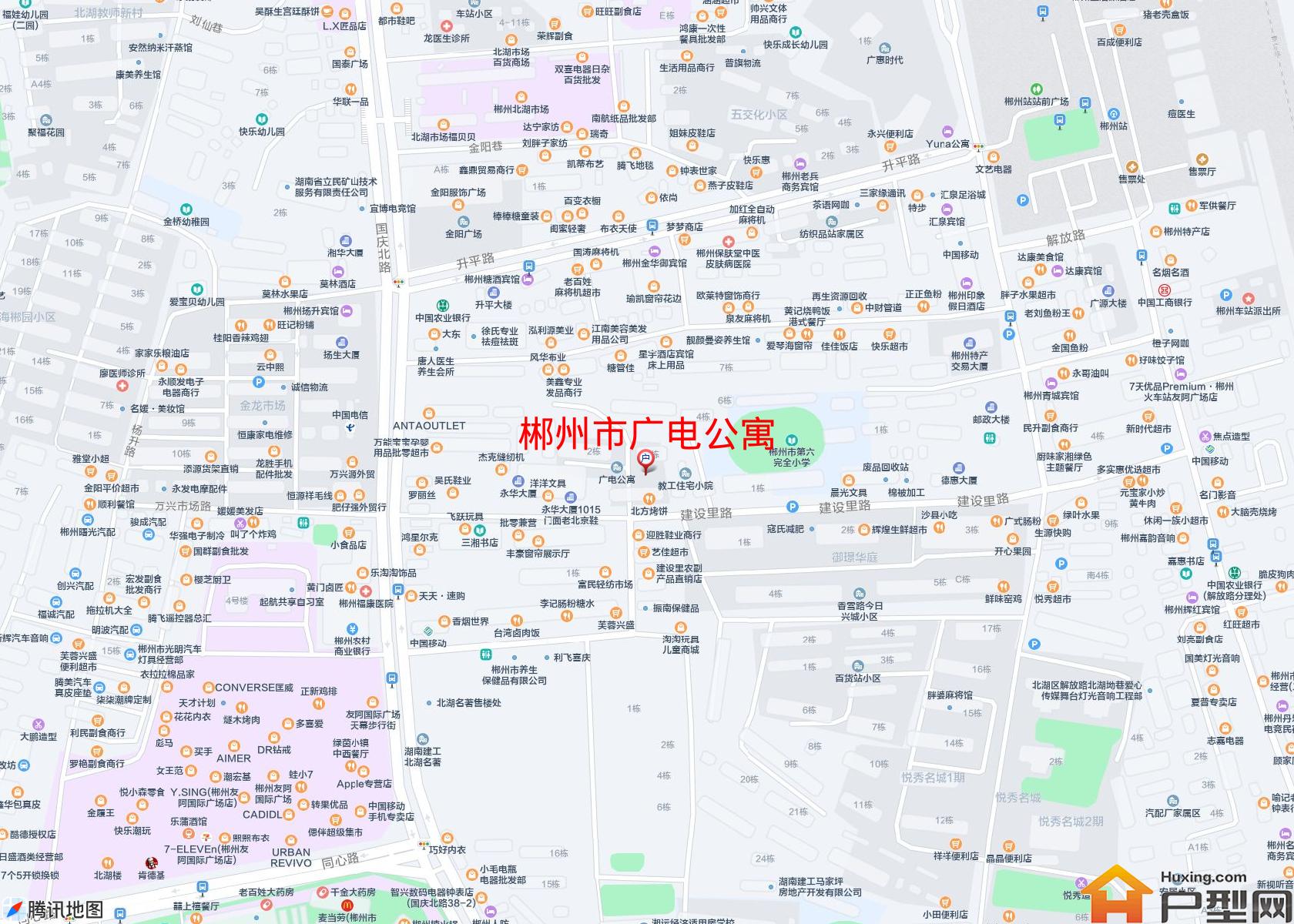 广电公寓小区 - 户型网