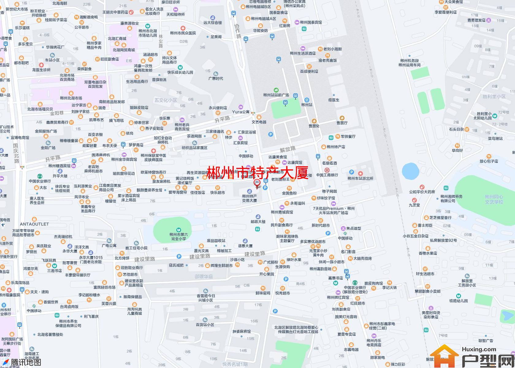 特产大厦小区 - 户型网