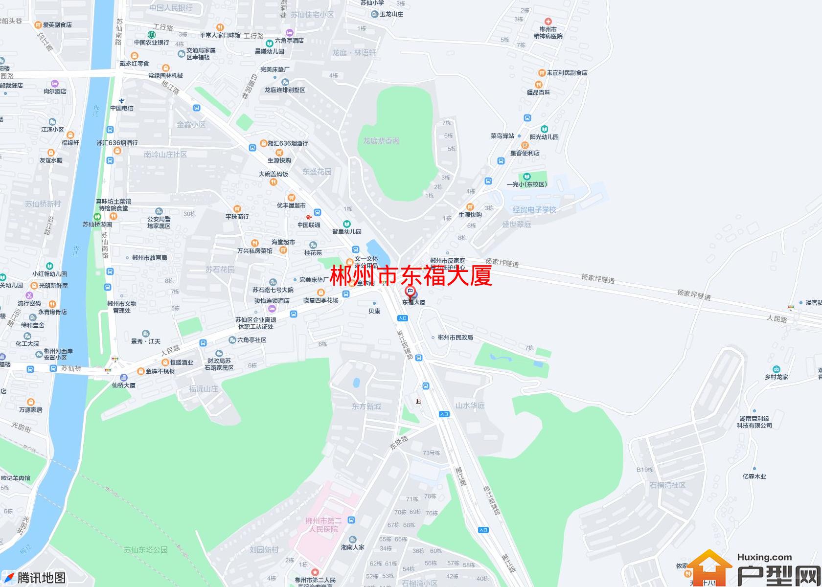 东福大厦小区 - 户型网