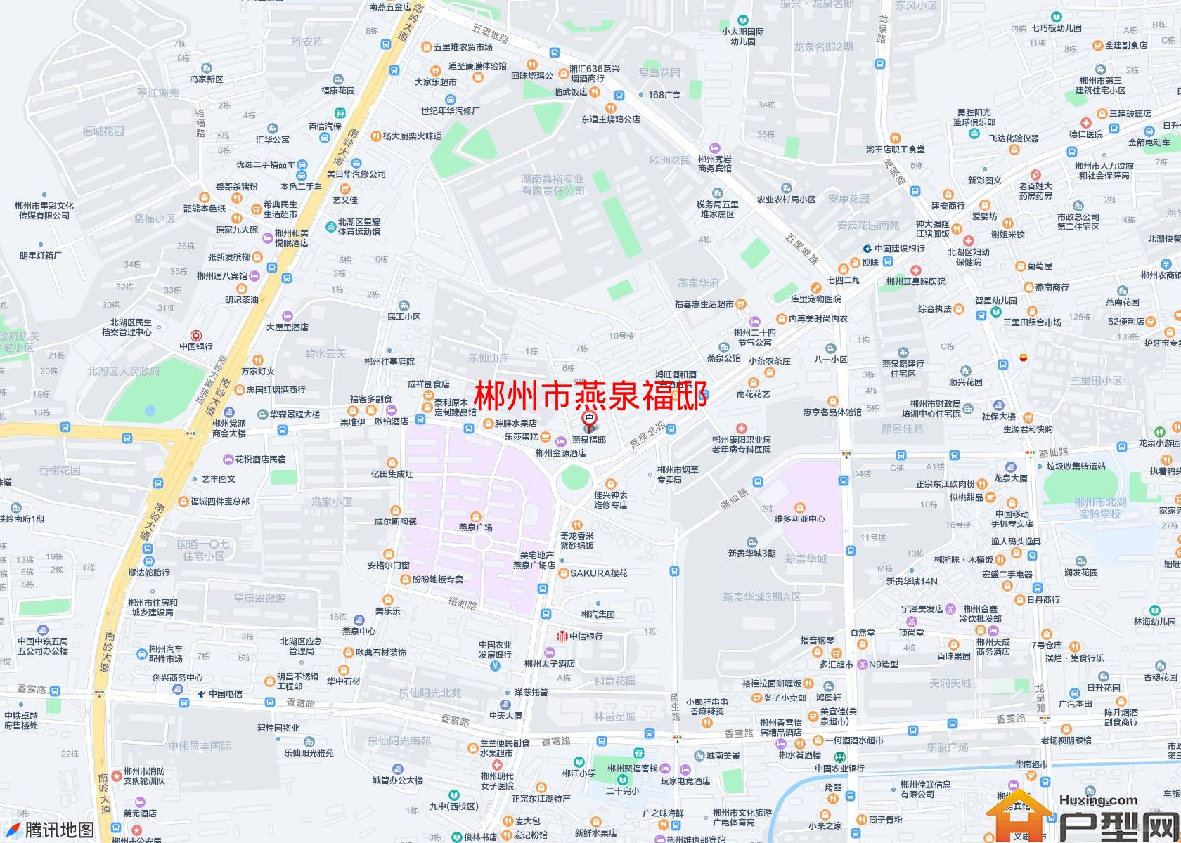 燕泉福邸小区 - 户型网