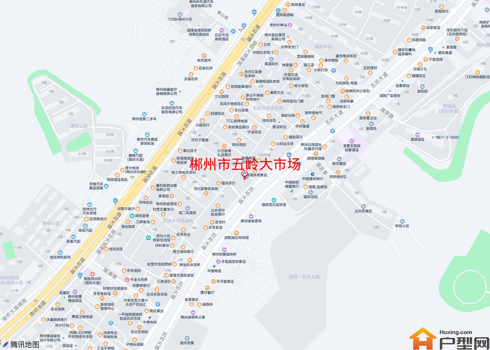五岭大市场小区 - 户型网