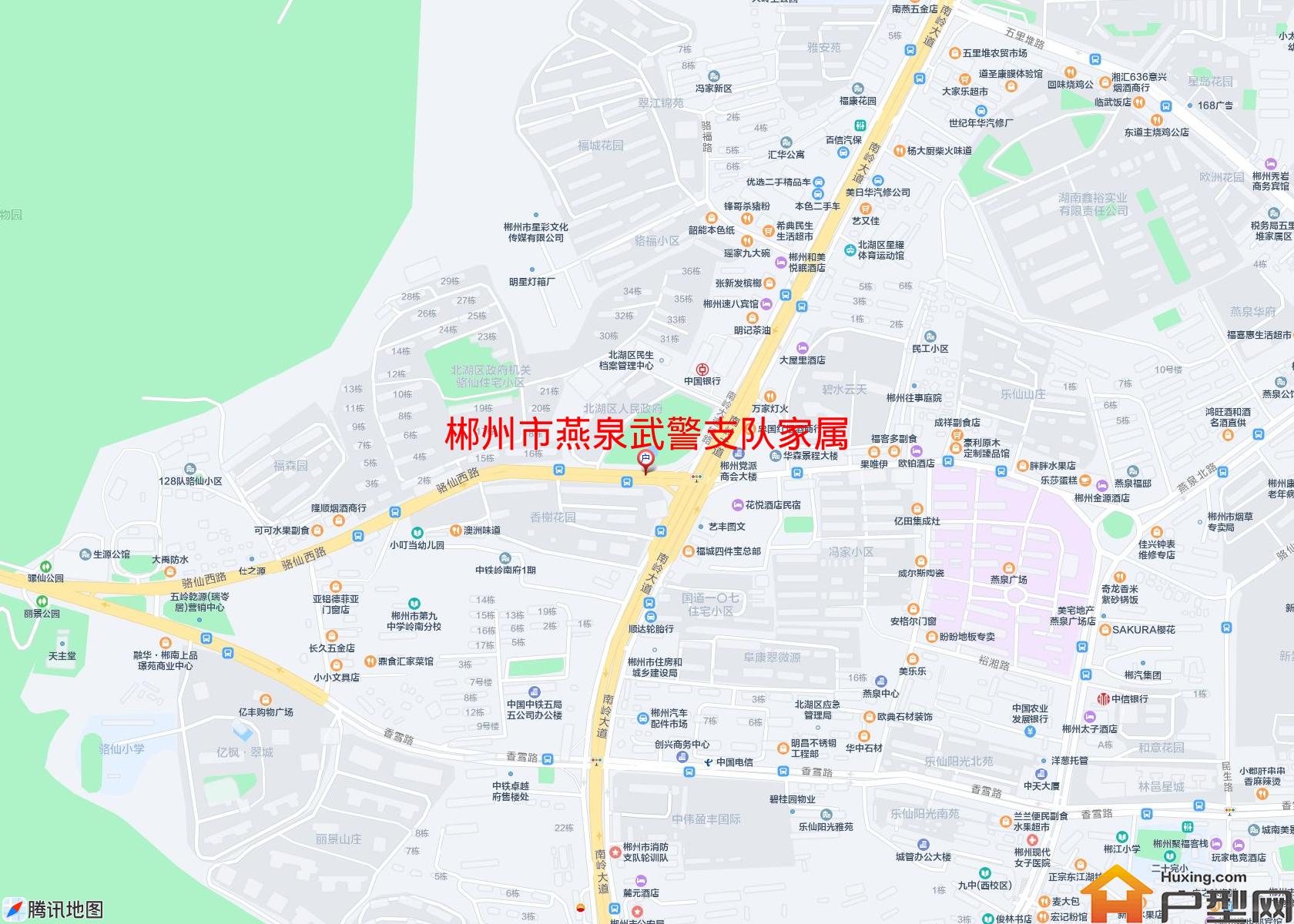 燕泉武警支队家属小区 - 户型网
