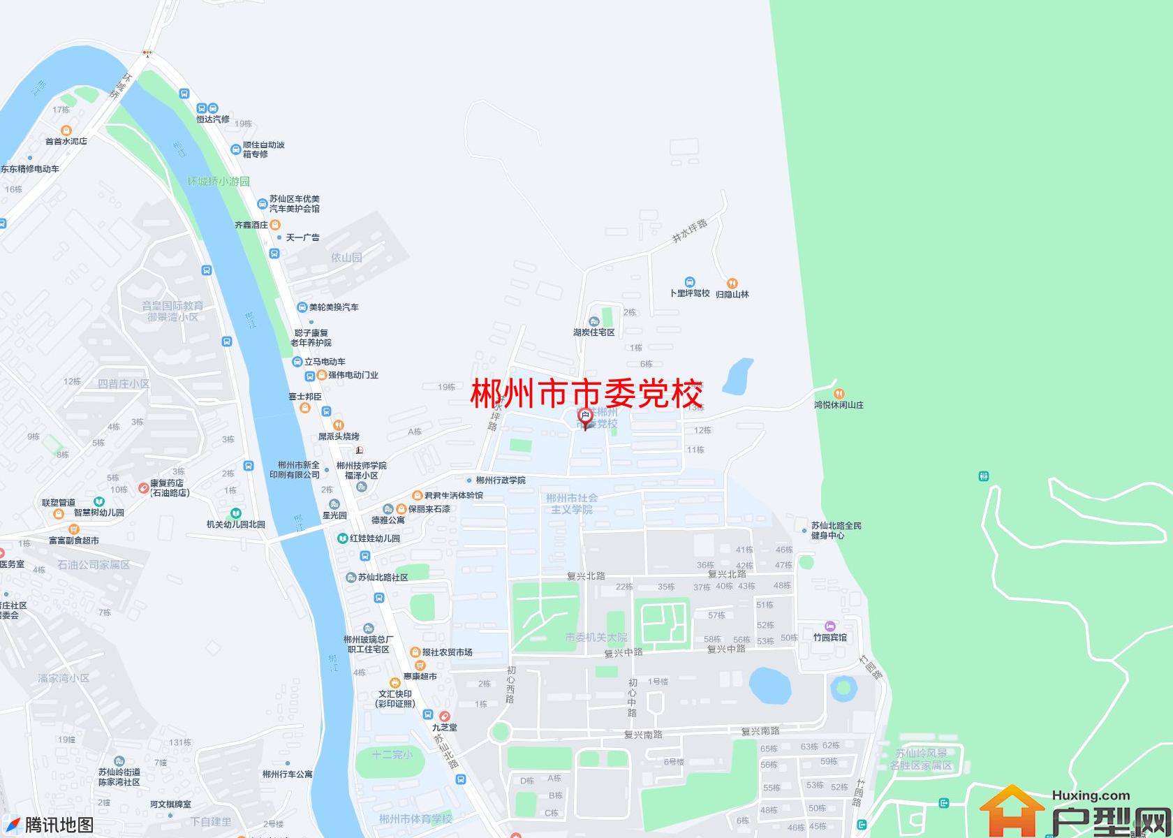 市委党校小区 - 户型网