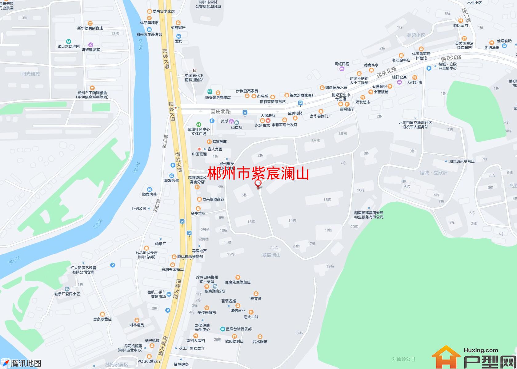 紫宸澜山小区 - 户型网