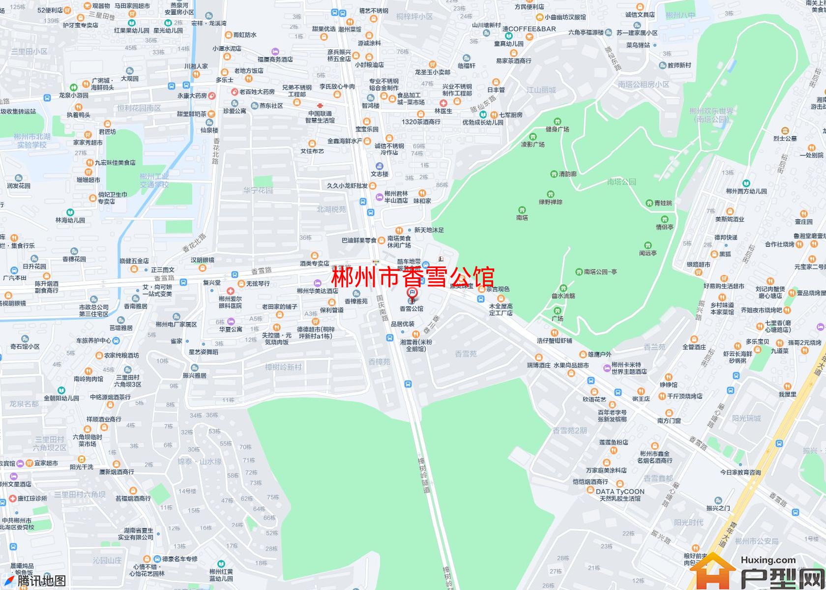 香雪公馆小区 - 户型网