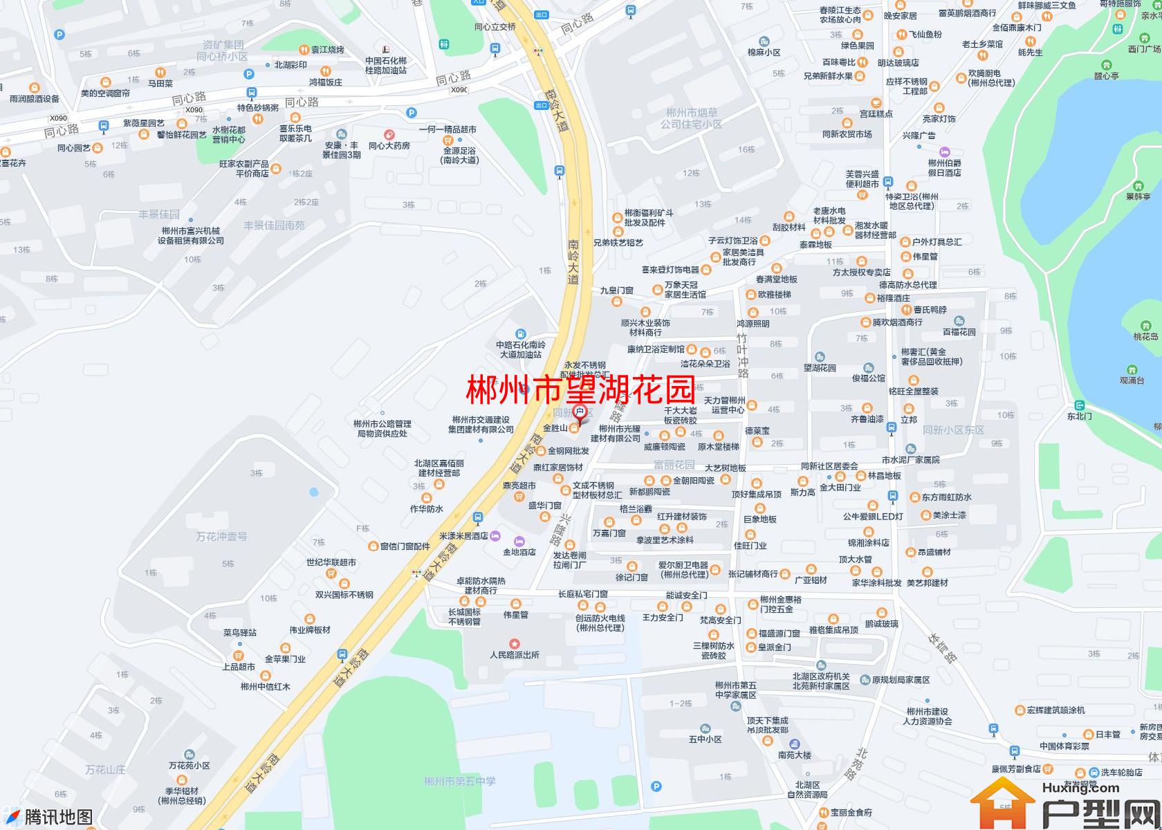 望湖花园小区 - 户型网