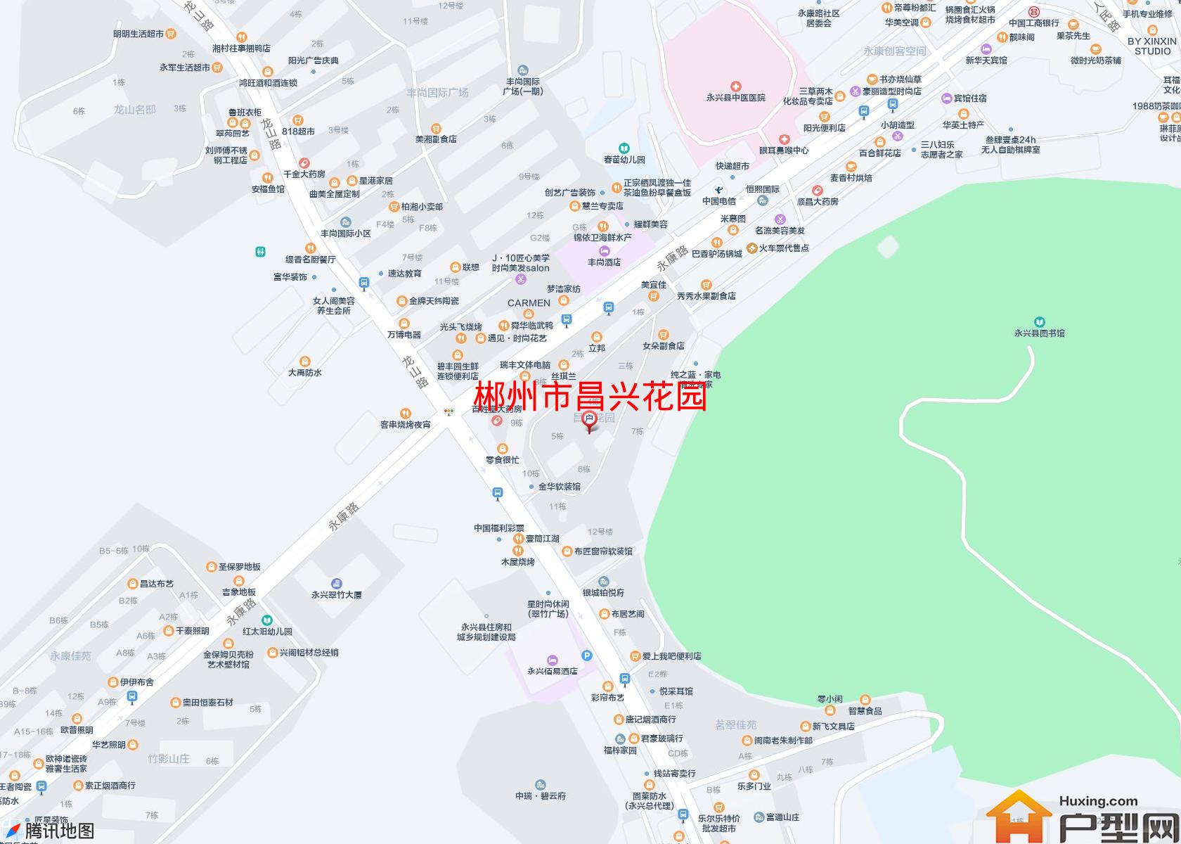 昌兴花园小区 - 户型网