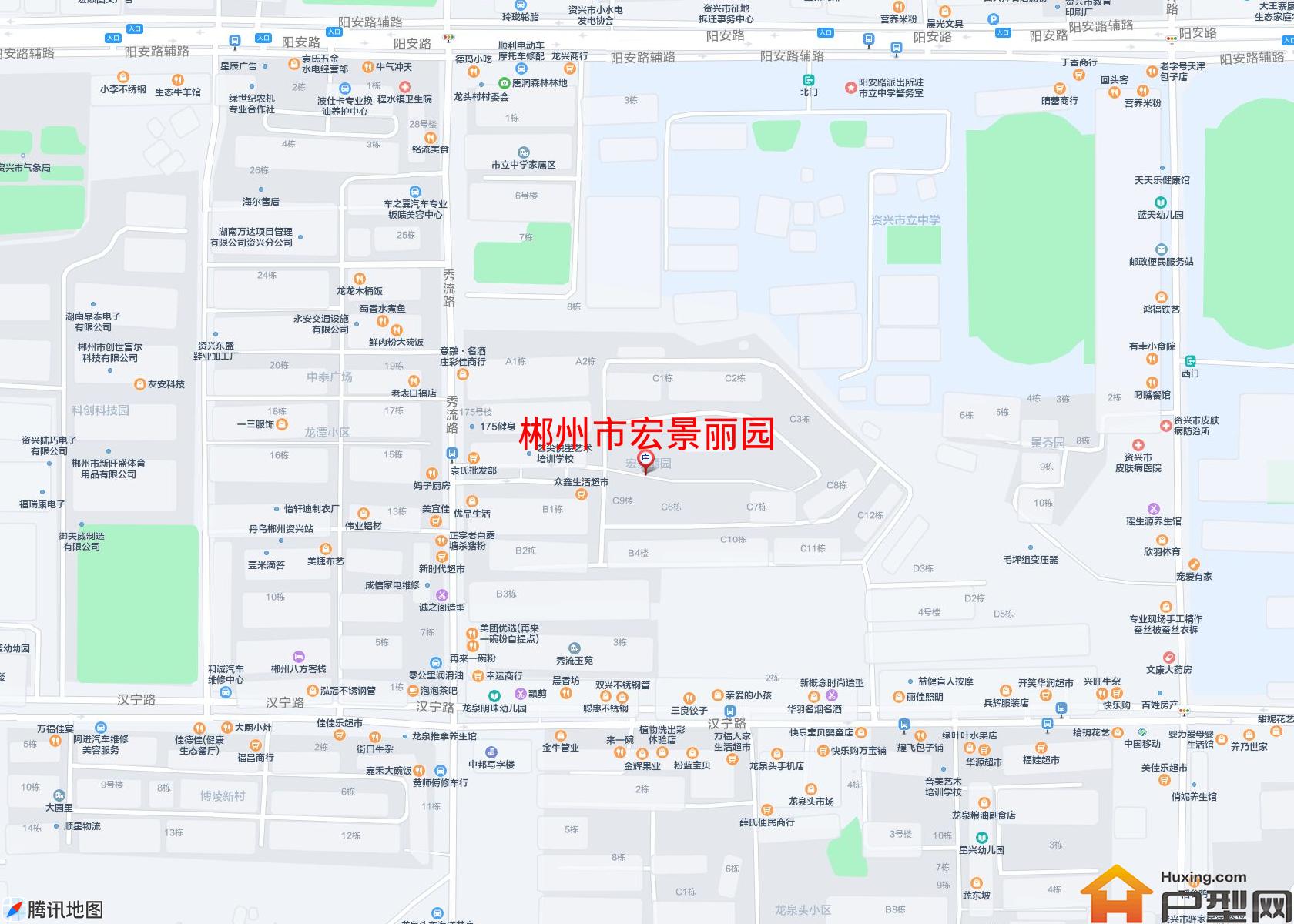 宏景丽园小区 - 户型网