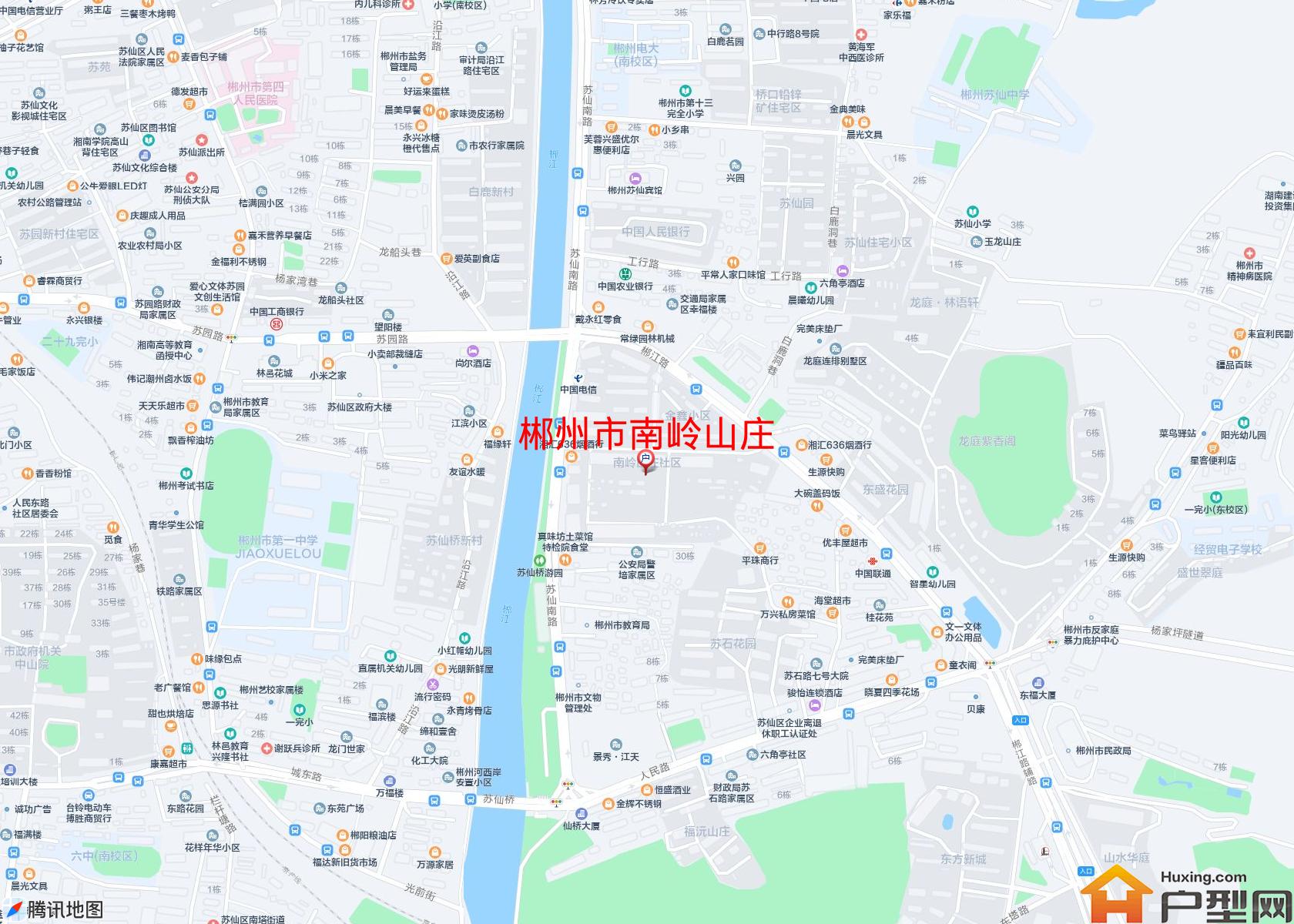 南岭山庄小区 - 户型网