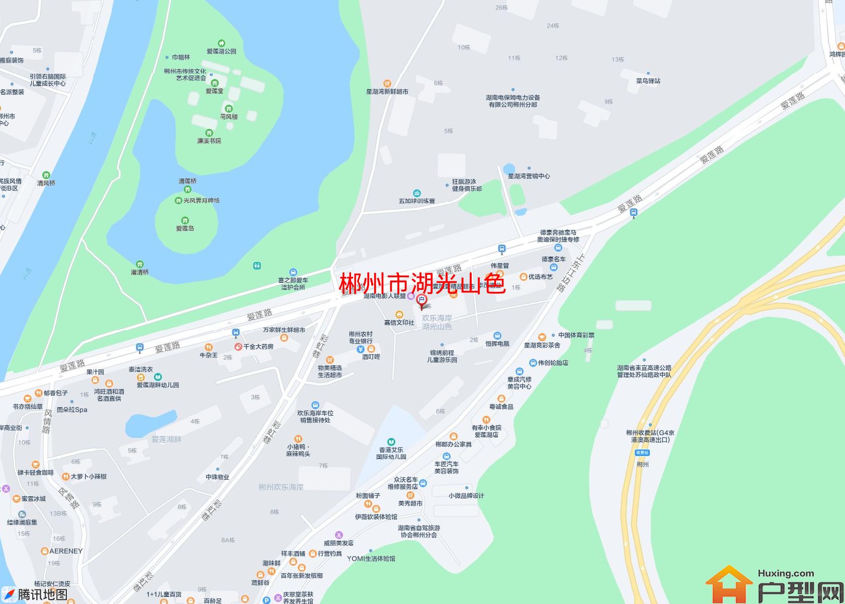湖光山色小区 - 户型网