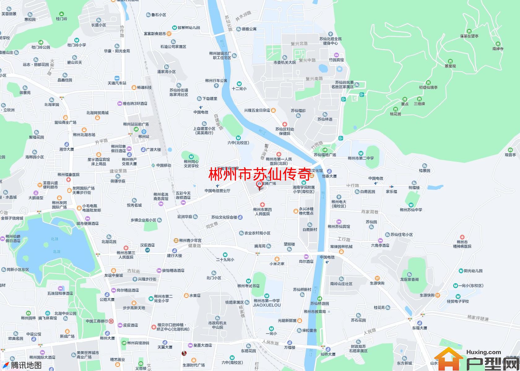 苏仙传奇小区 - 户型网