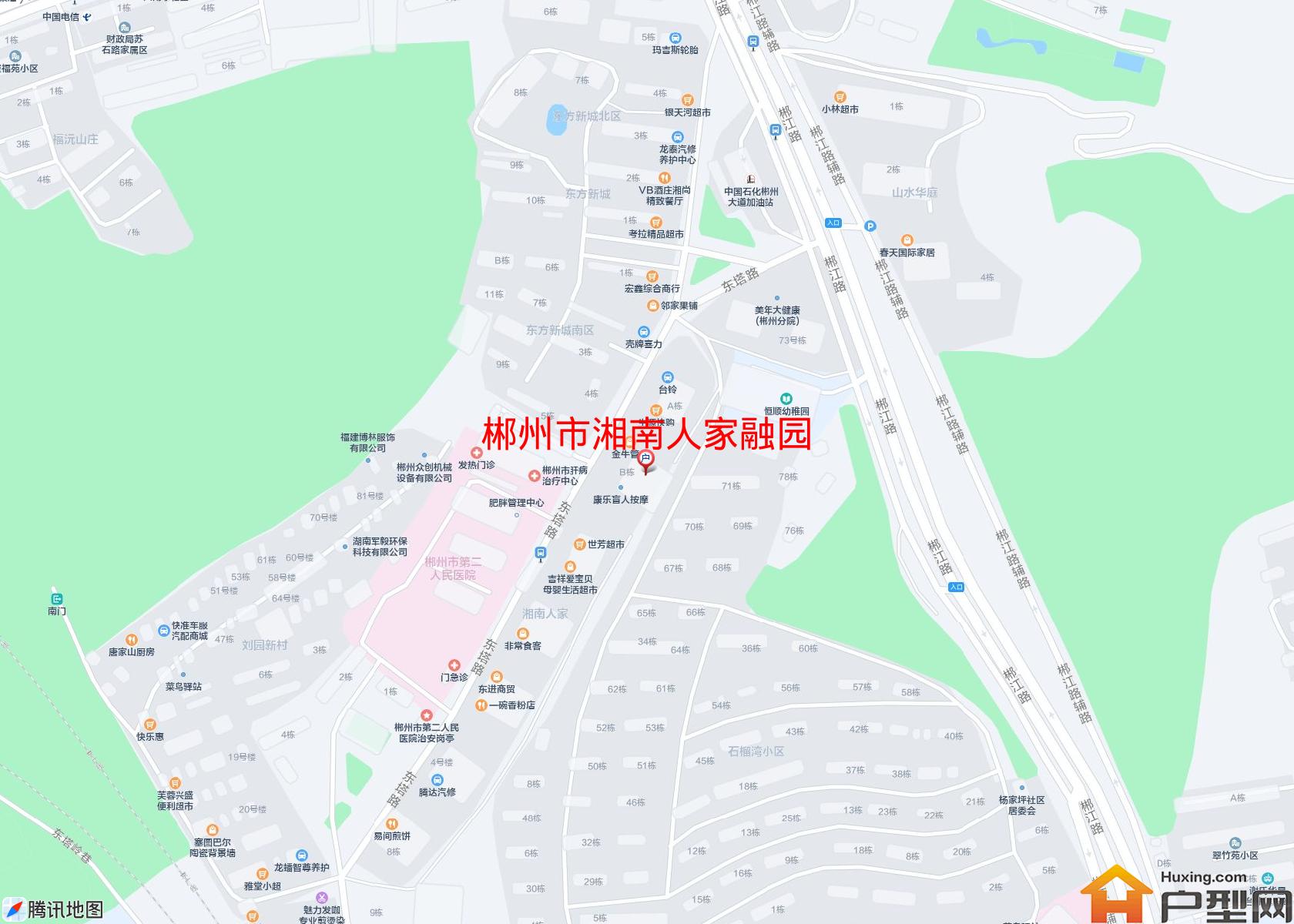 湘南人家融园小区 - 户型网