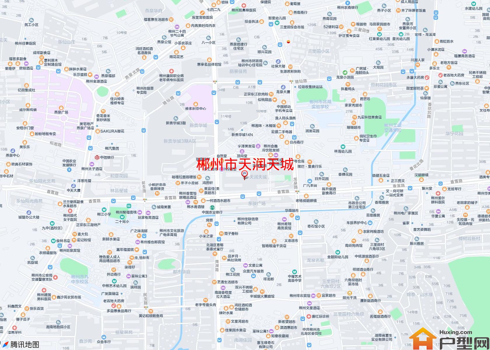 天润天城小区 - 户型网