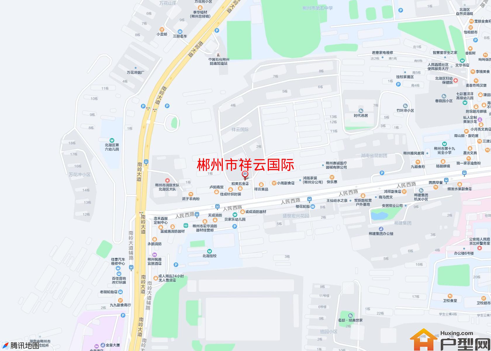 祥云国际小区 - 户型网