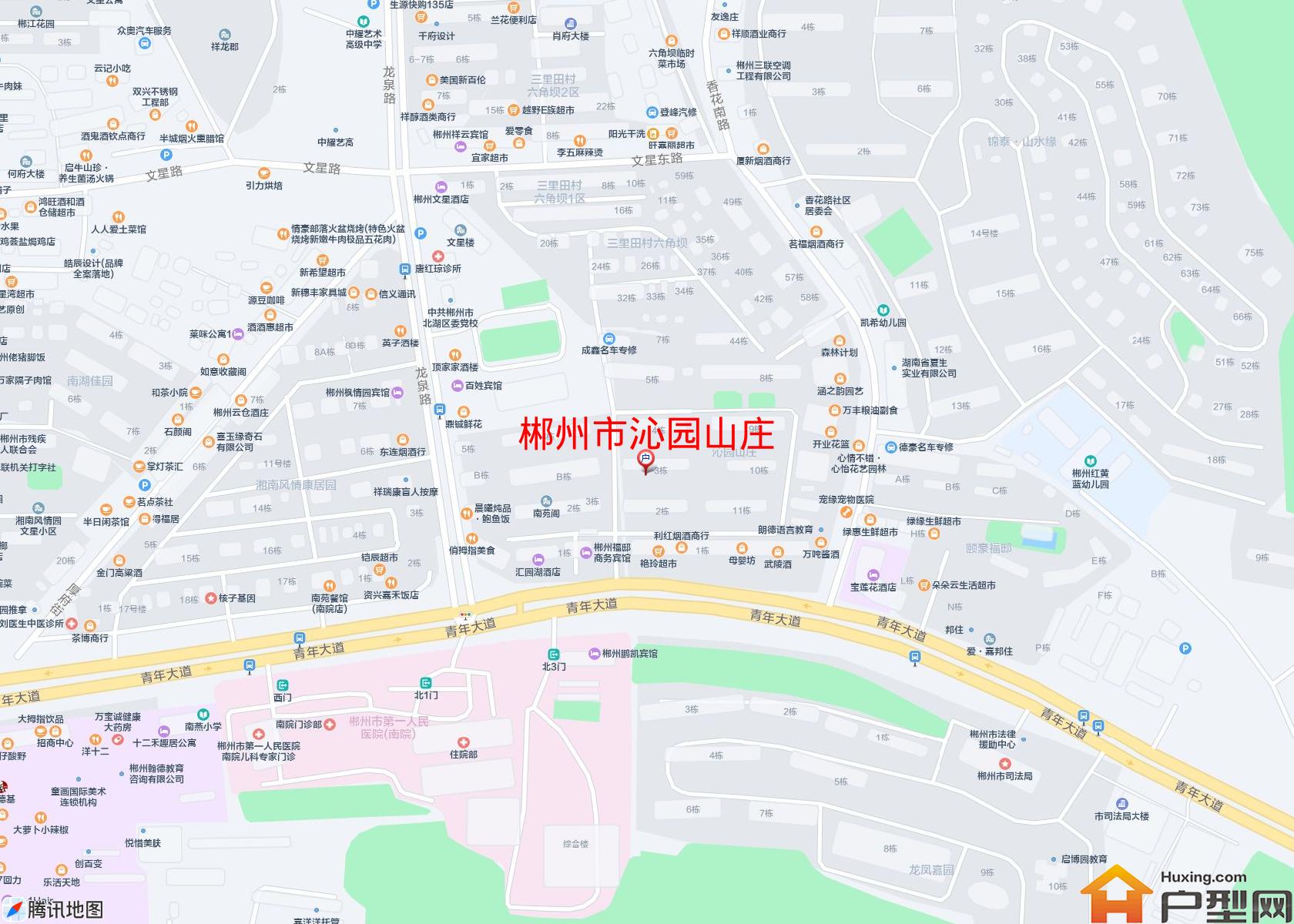 沁园山庄小区 - 户型网