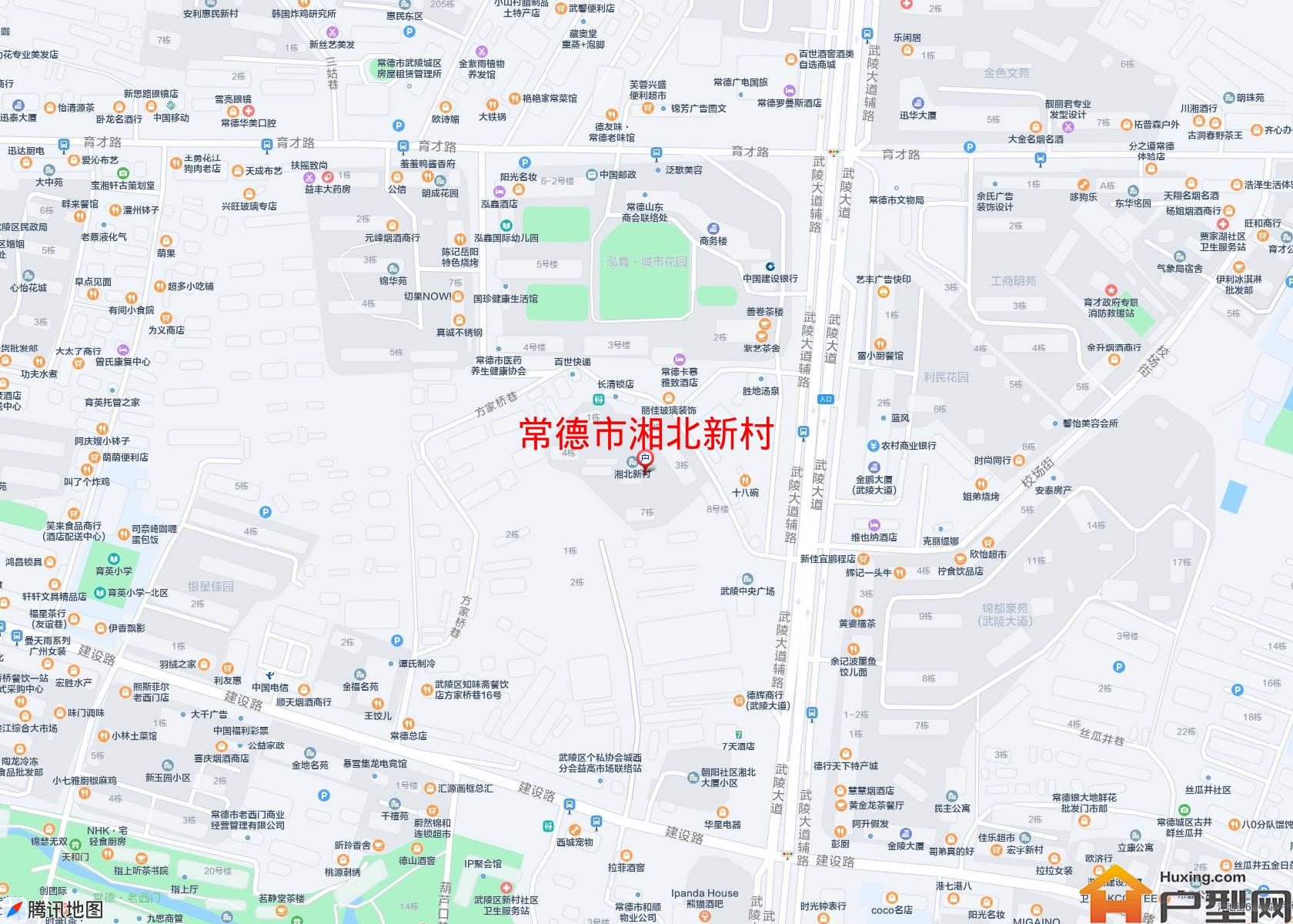 湘北新村小区 - 户型网