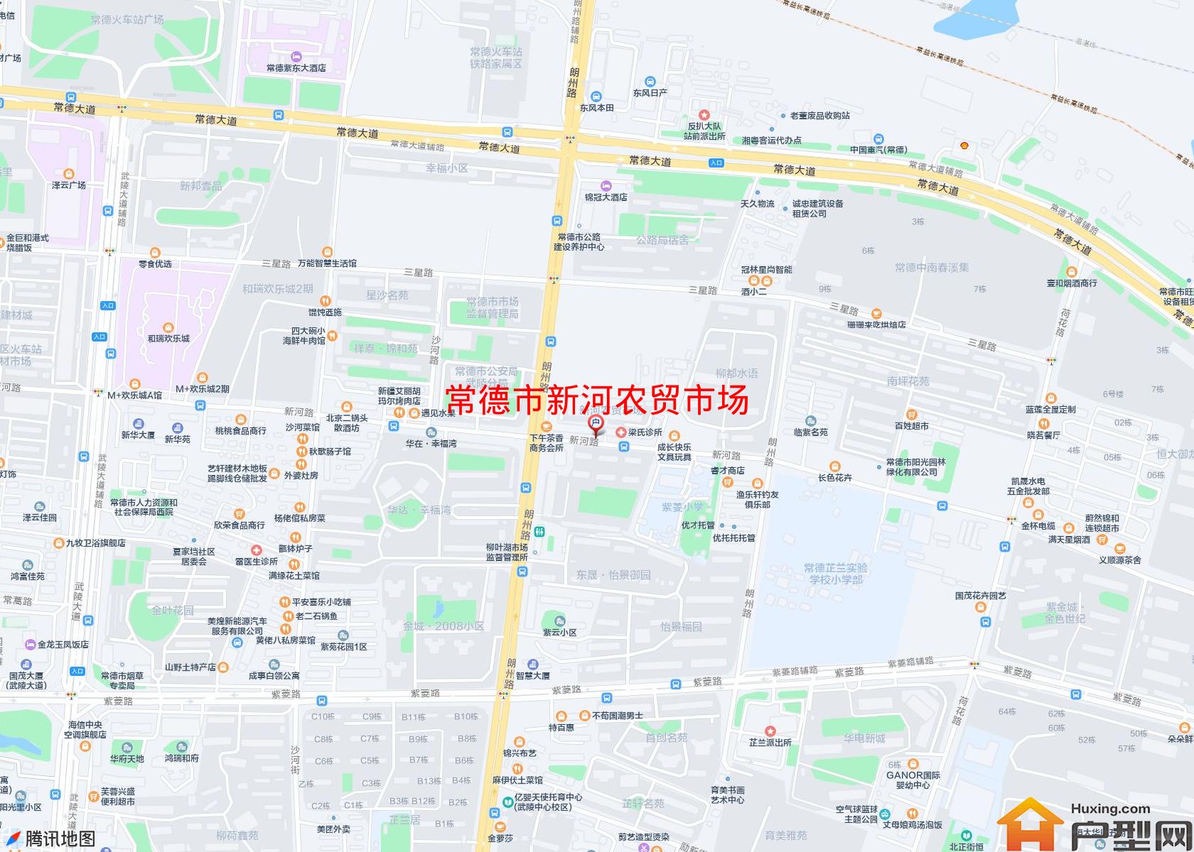 新河农贸市场小区 - 户型网