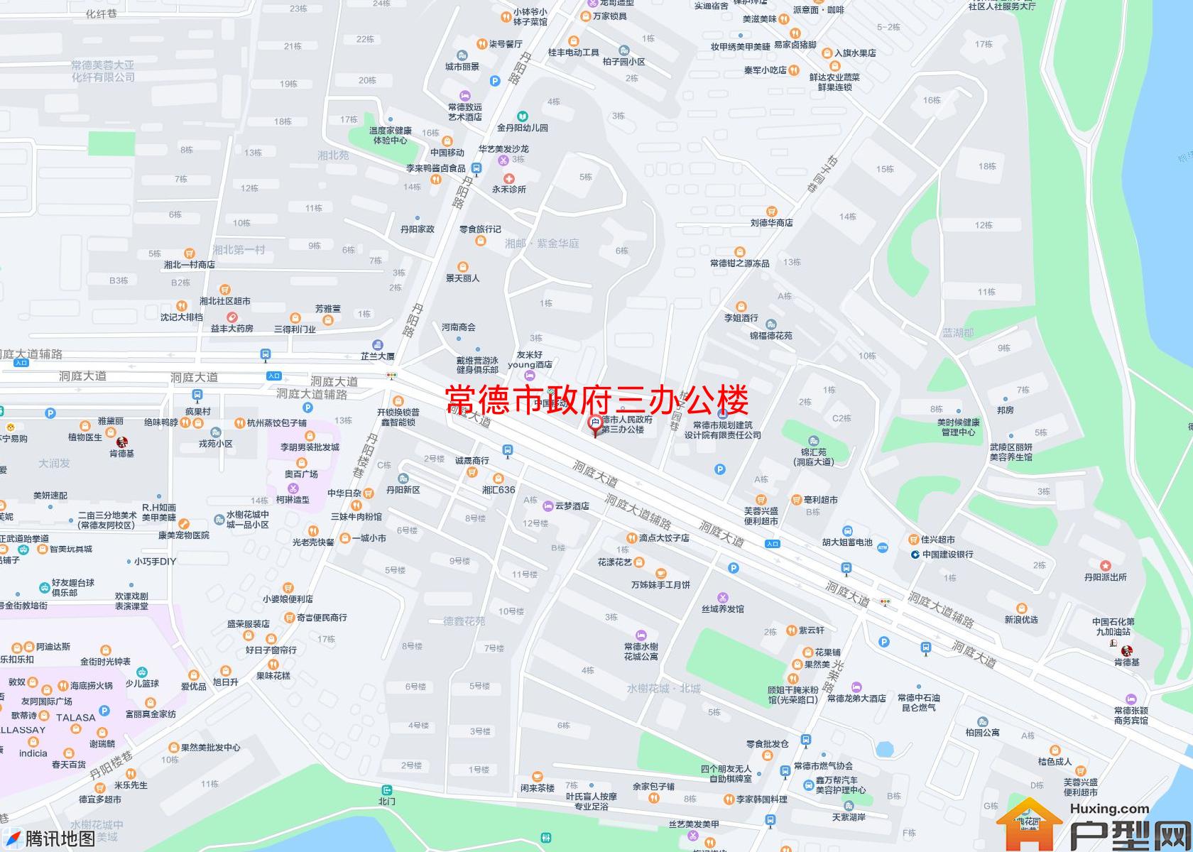 政府三办公楼小区 - 户型网