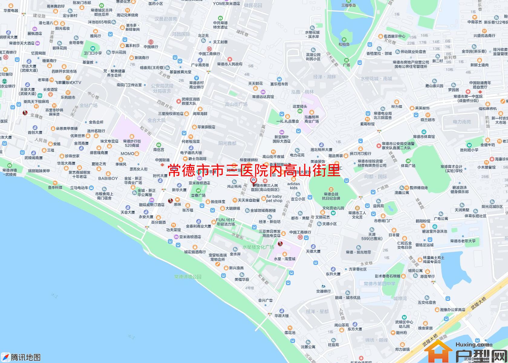 市三医院内高山街里小区 - 户型网