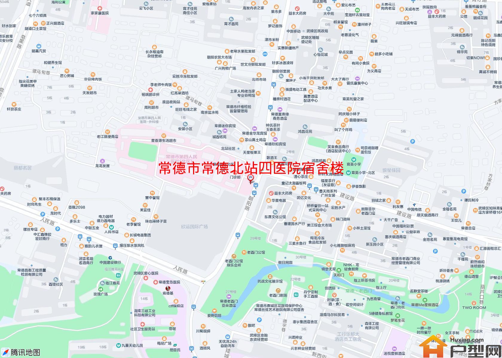 常德北站四医院宿舍楼小区 - 户型网