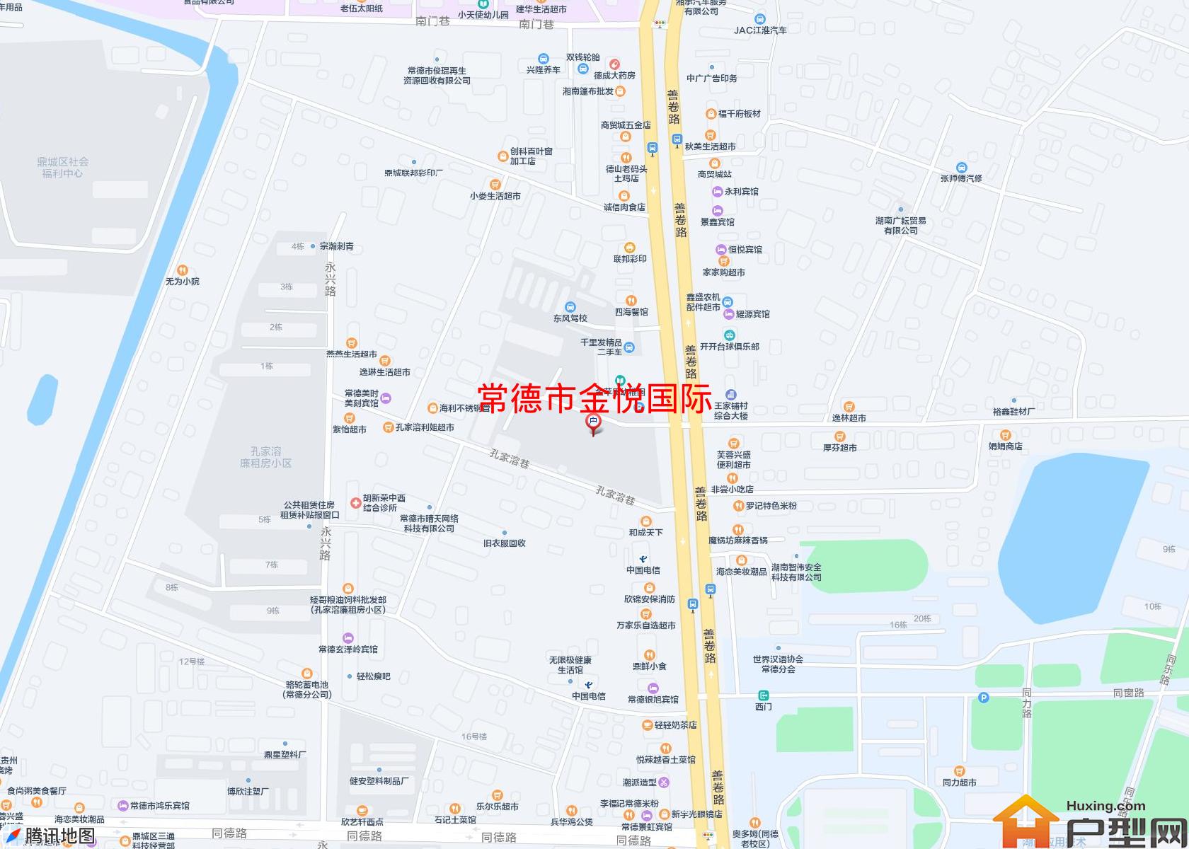 金悦国际小区 - 户型网