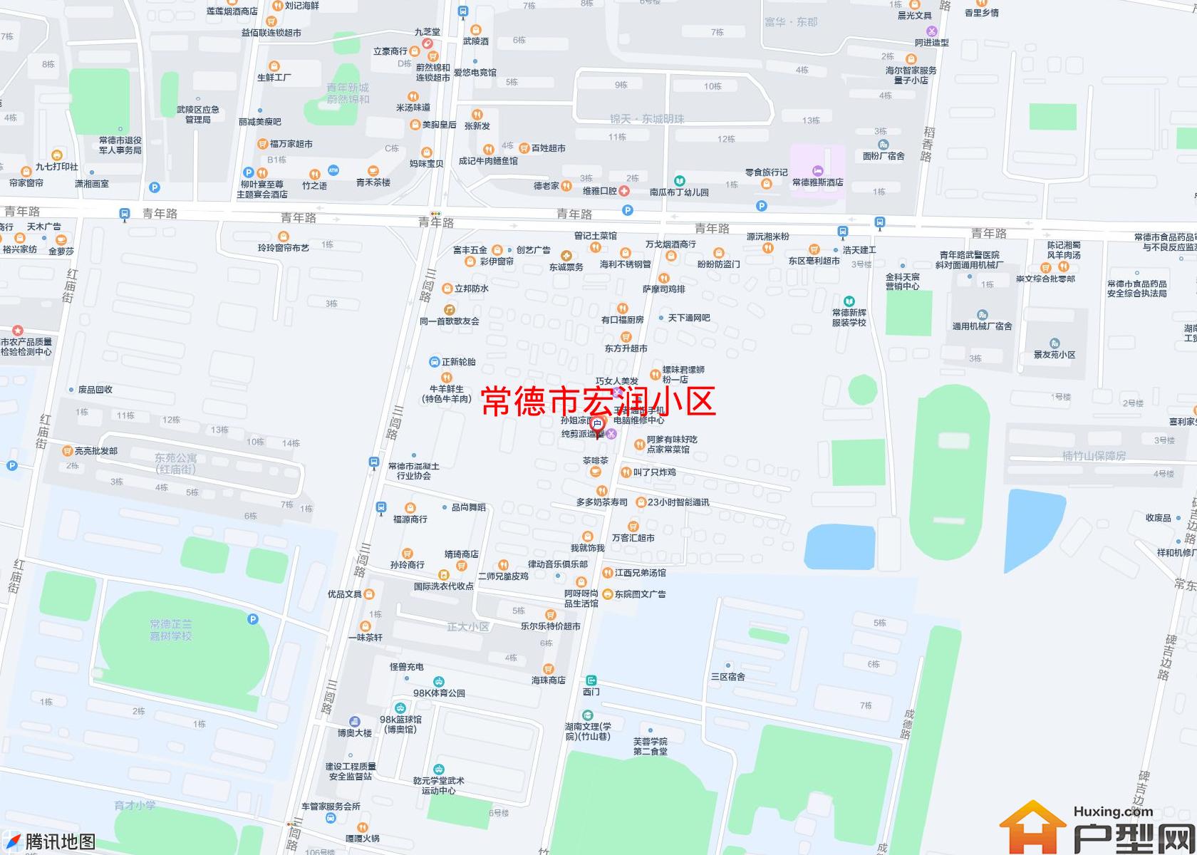 宏润小区小区 - 户型网