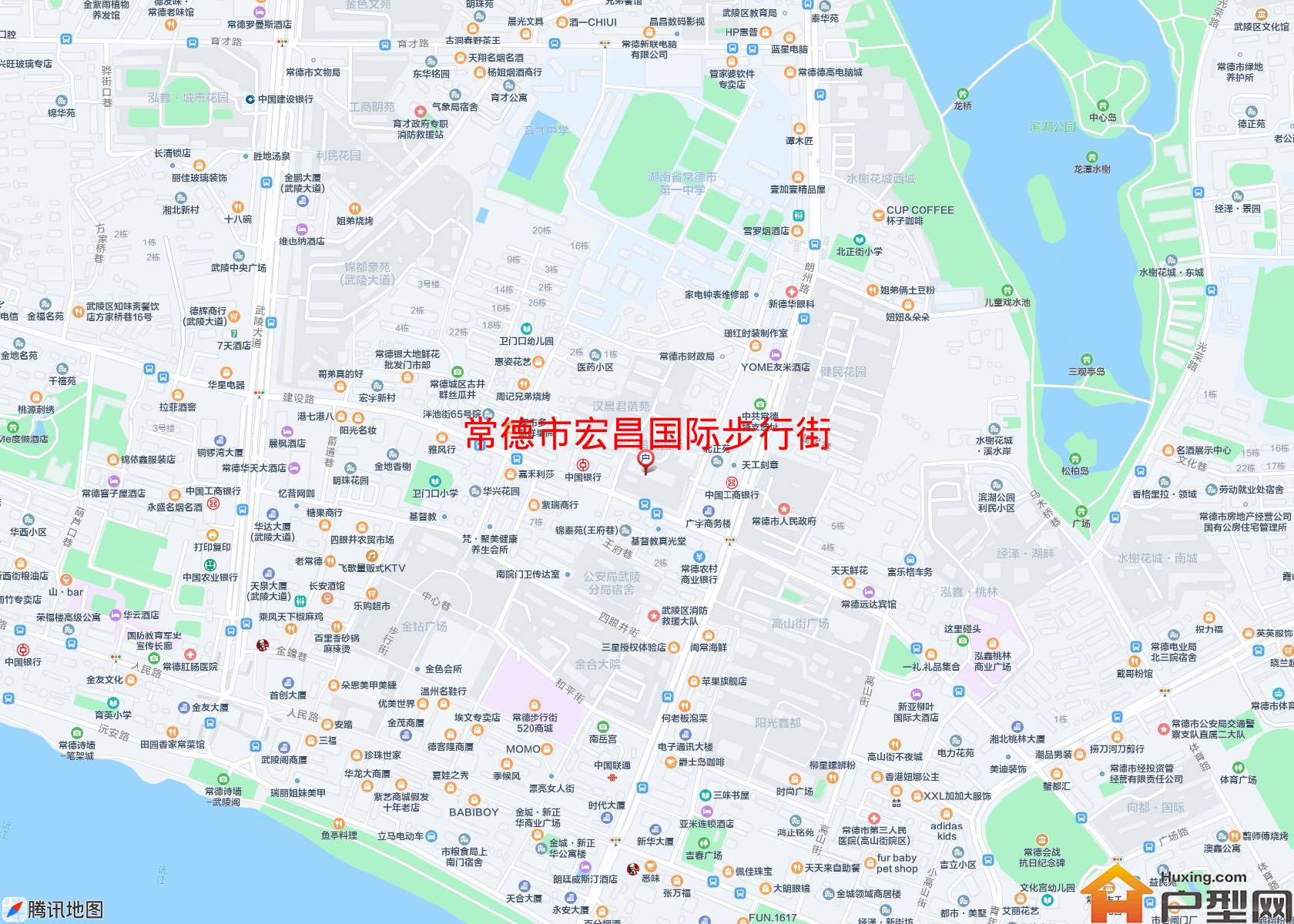 宏昌国际步行街小区 - 户型网
