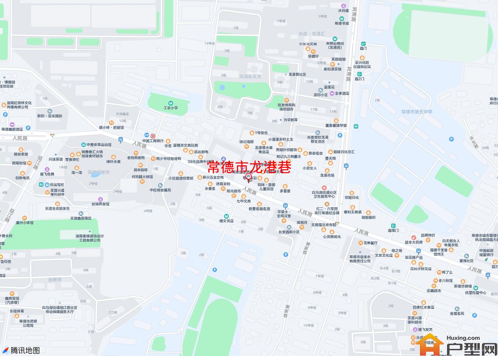龙港巷小区 - 户型网