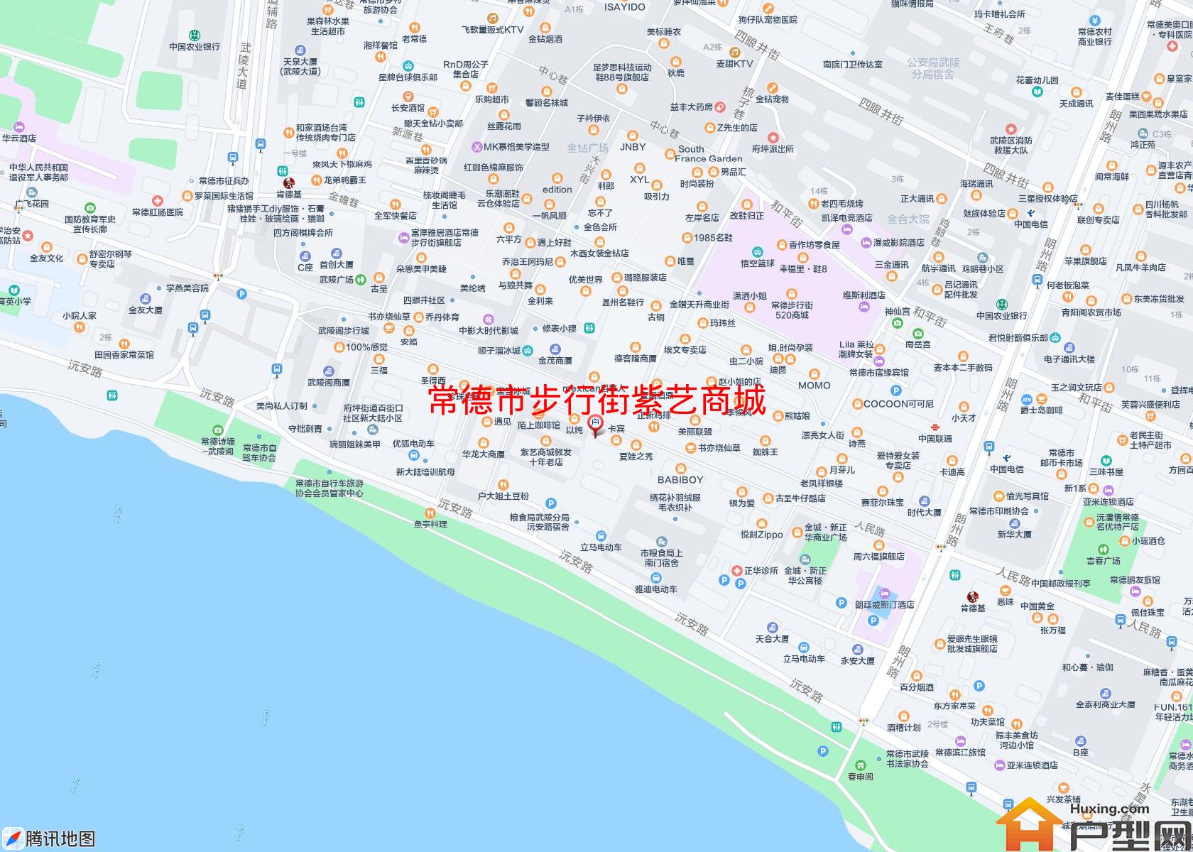 步行街紫艺商城小区 - 户型网