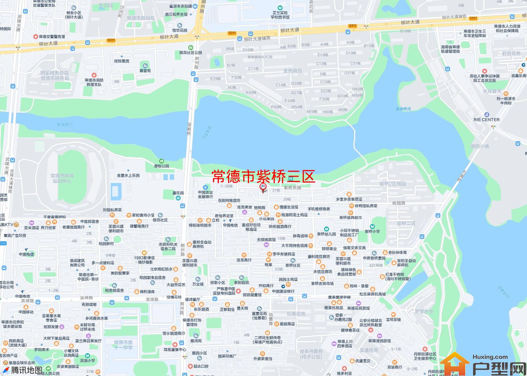 紫桥三区小区 - 户型网