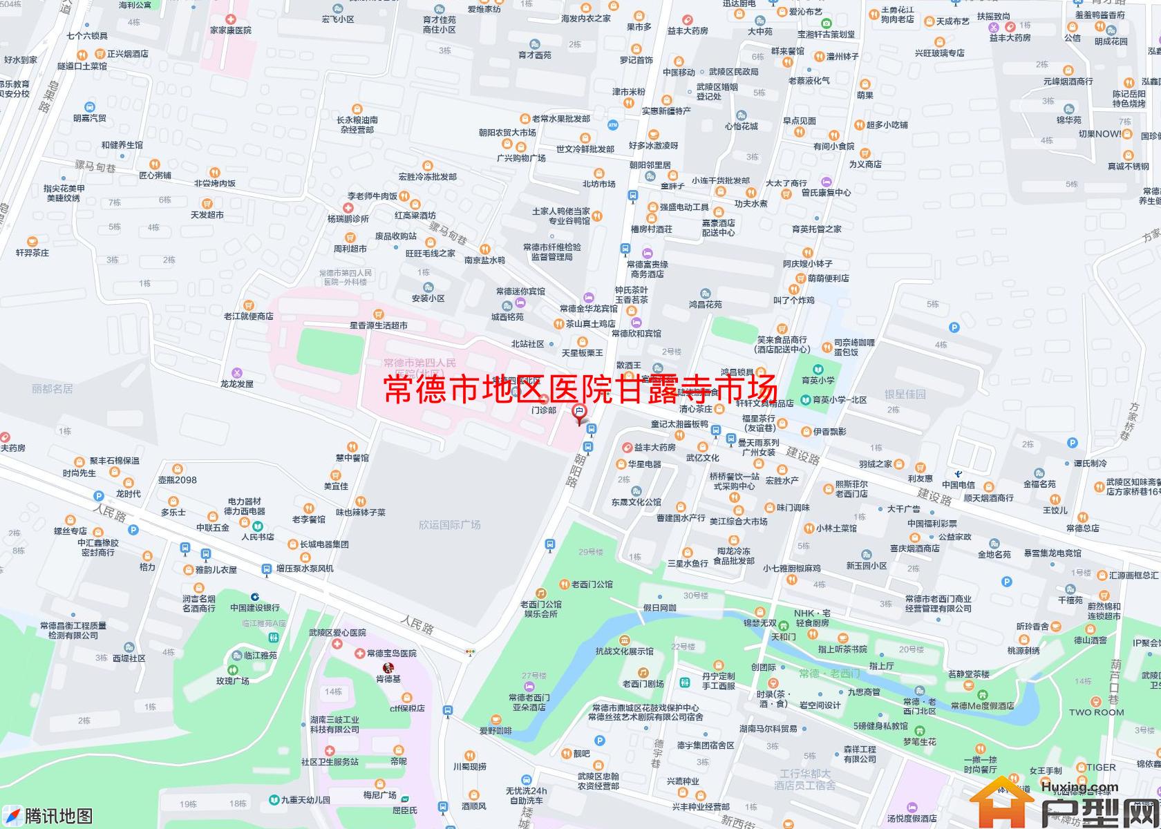 地区医院甘露寺市场小区 - 户型网