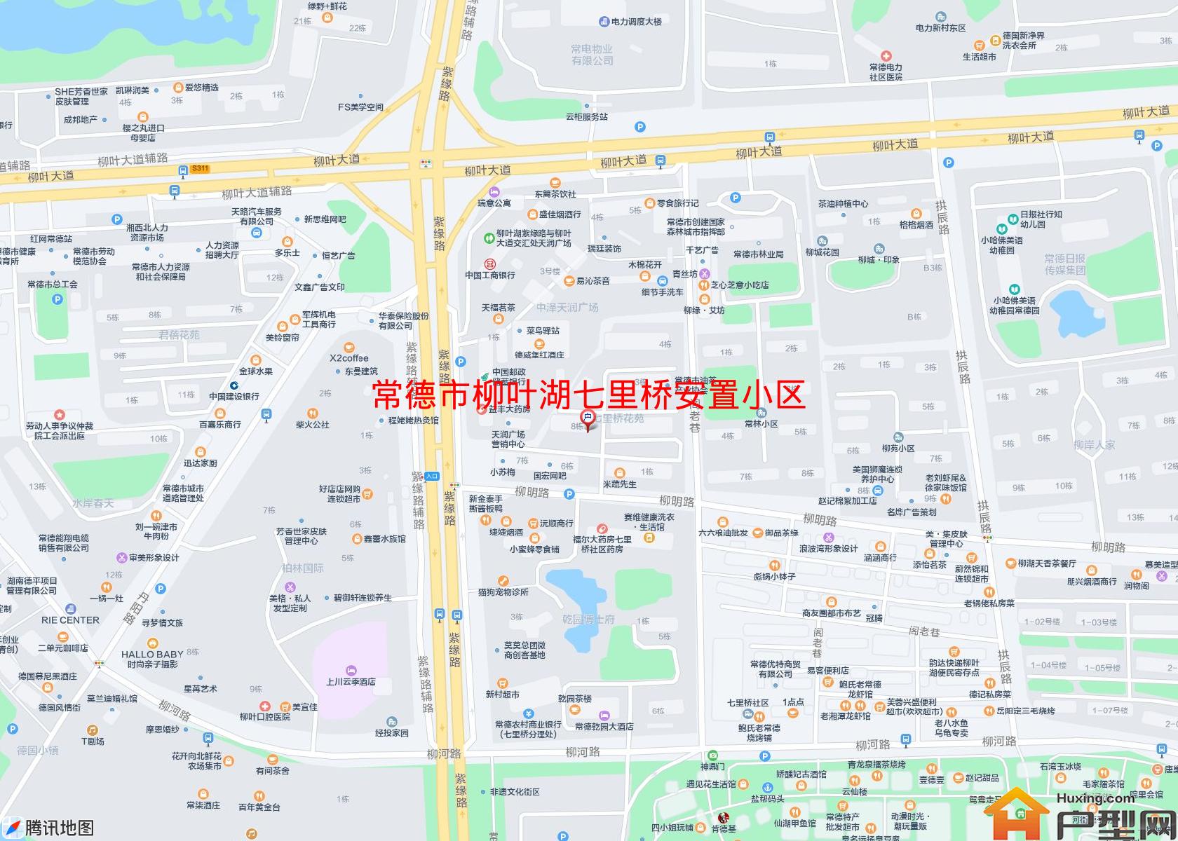 柳叶湖七里桥安置小区小区 - 户型网