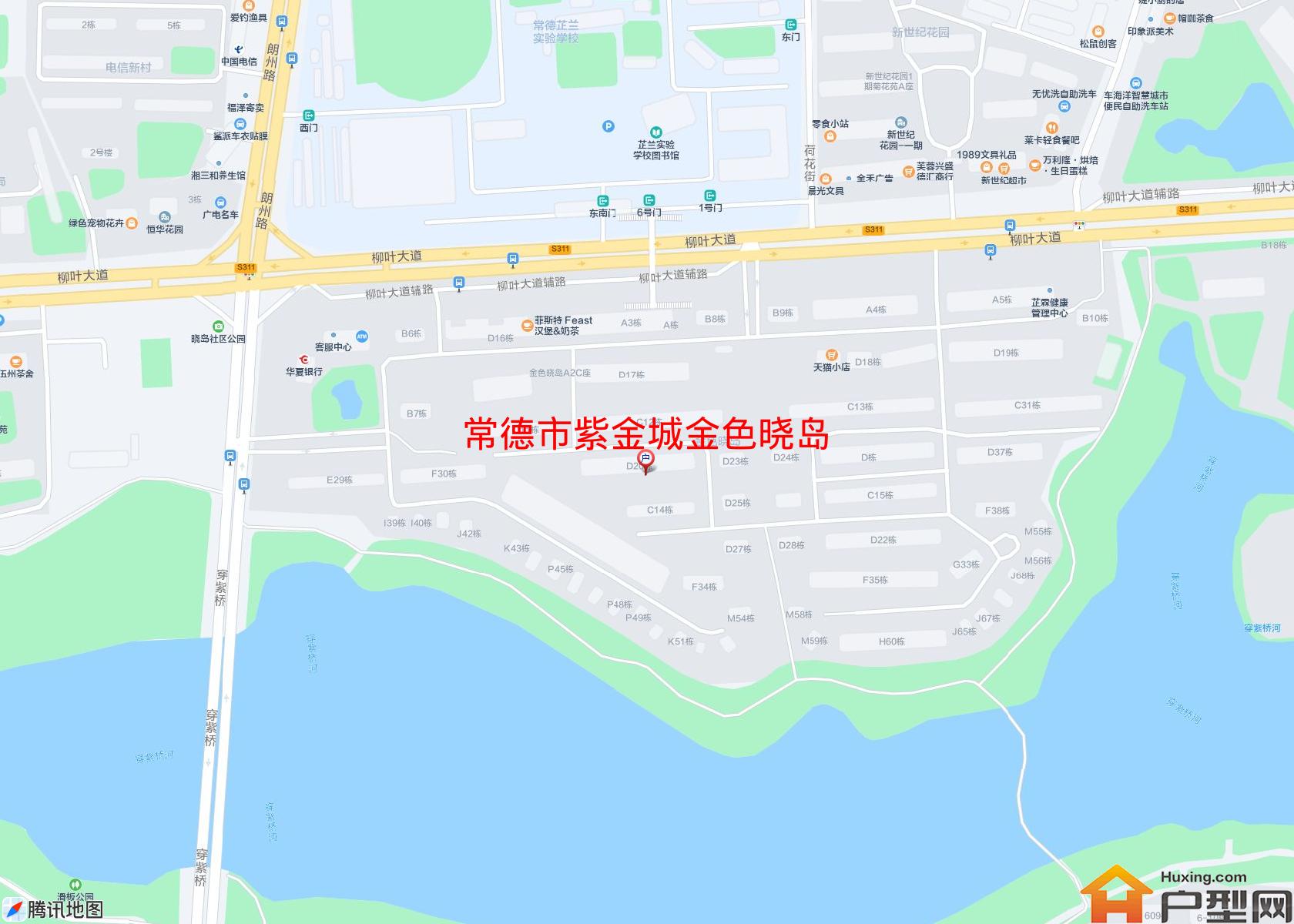 紫金城金色晓岛小区 - 户型网