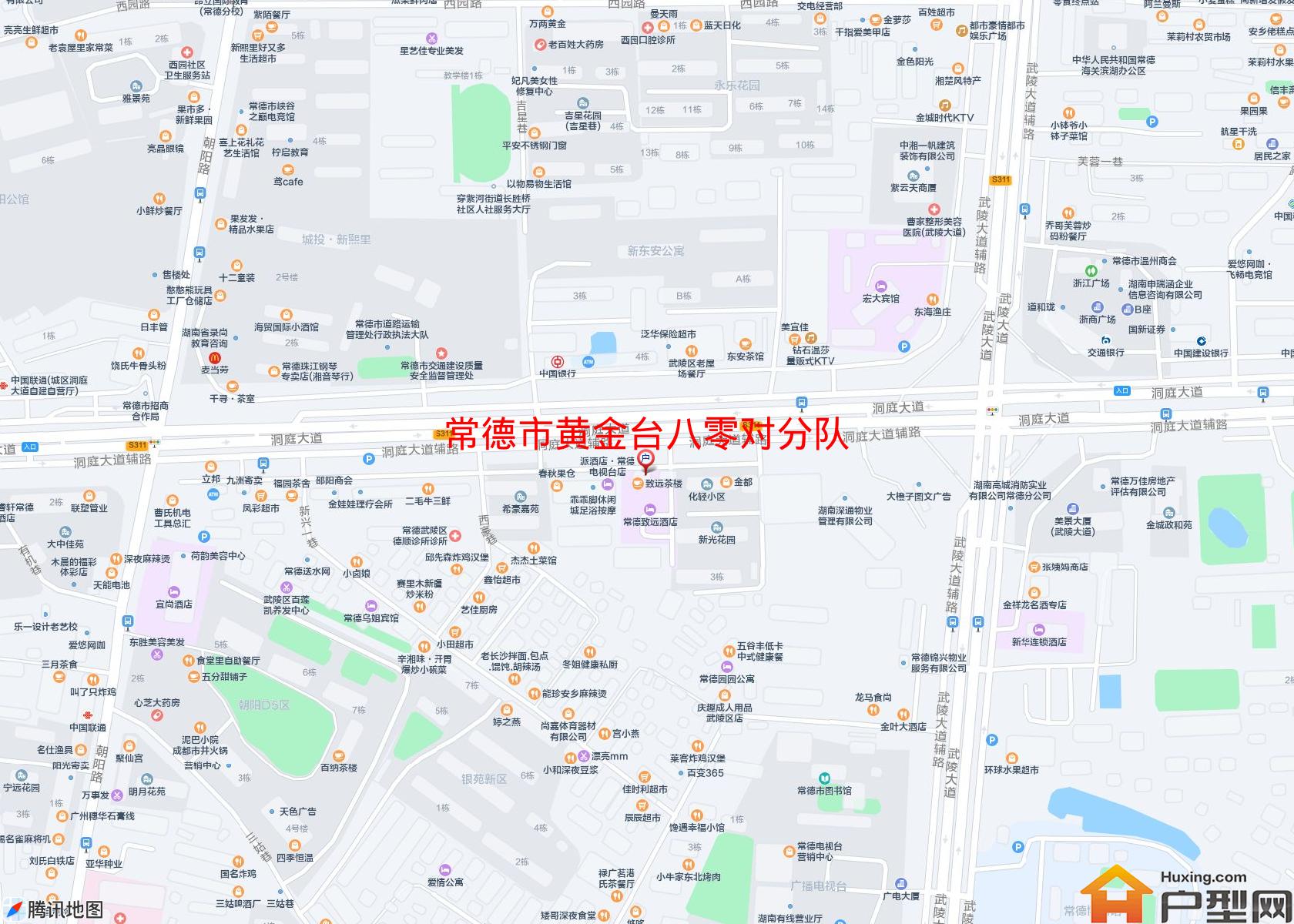 黄金台八零对分队小区 - 户型网