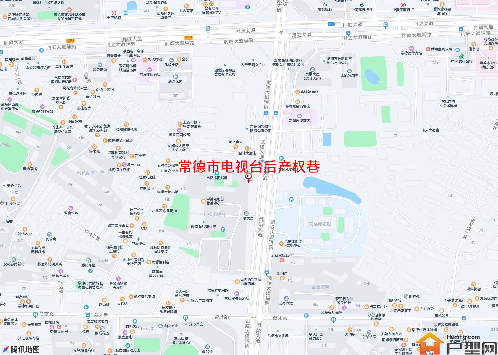 电视台后产权巷小区 - 户型网