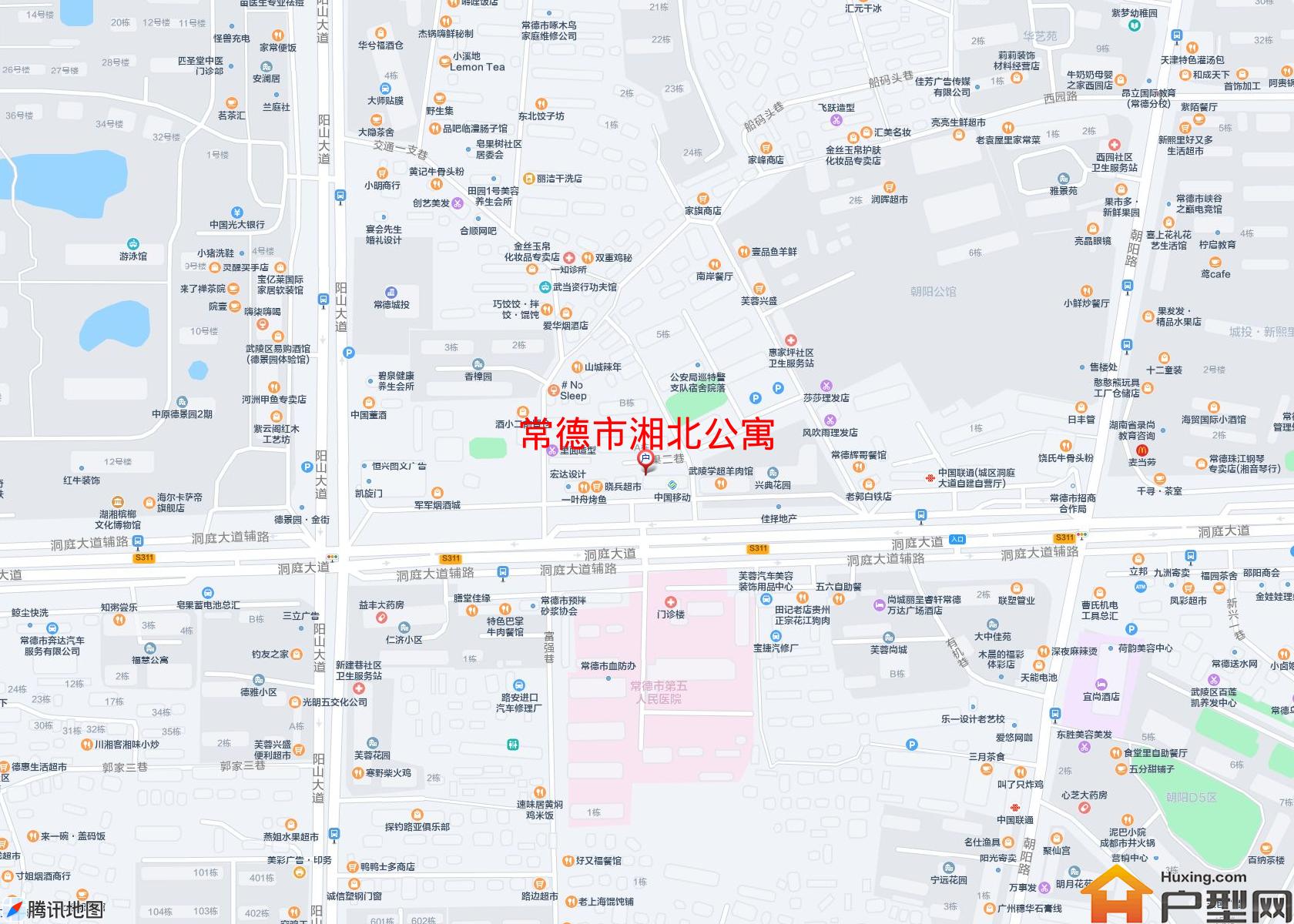 湘北公寓小区 - 户型网
