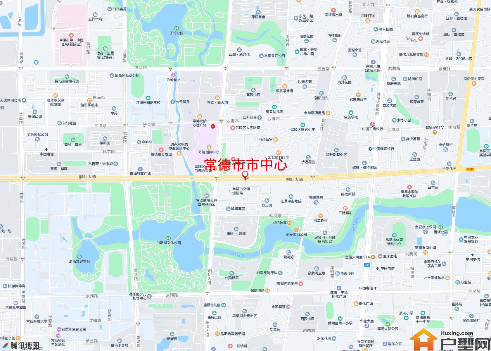 市中心小区 - 户型网
