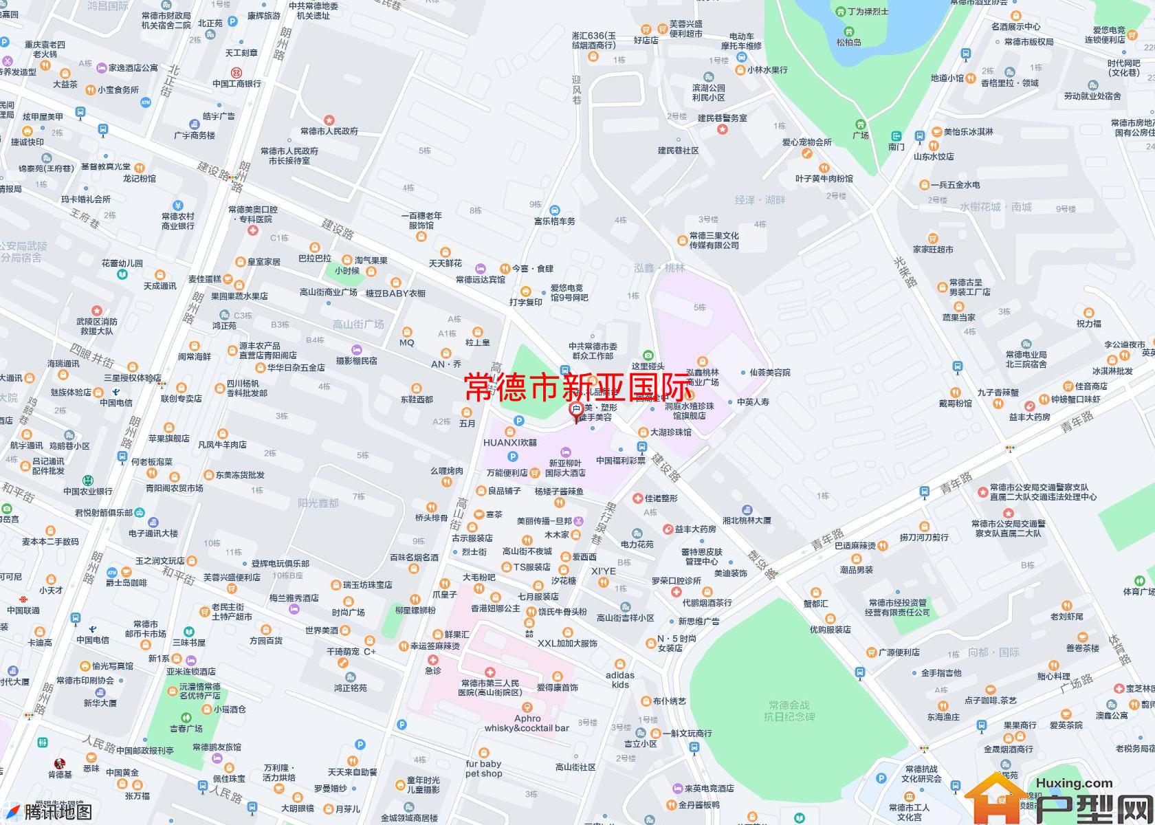 新亚国际小区 - 户型网