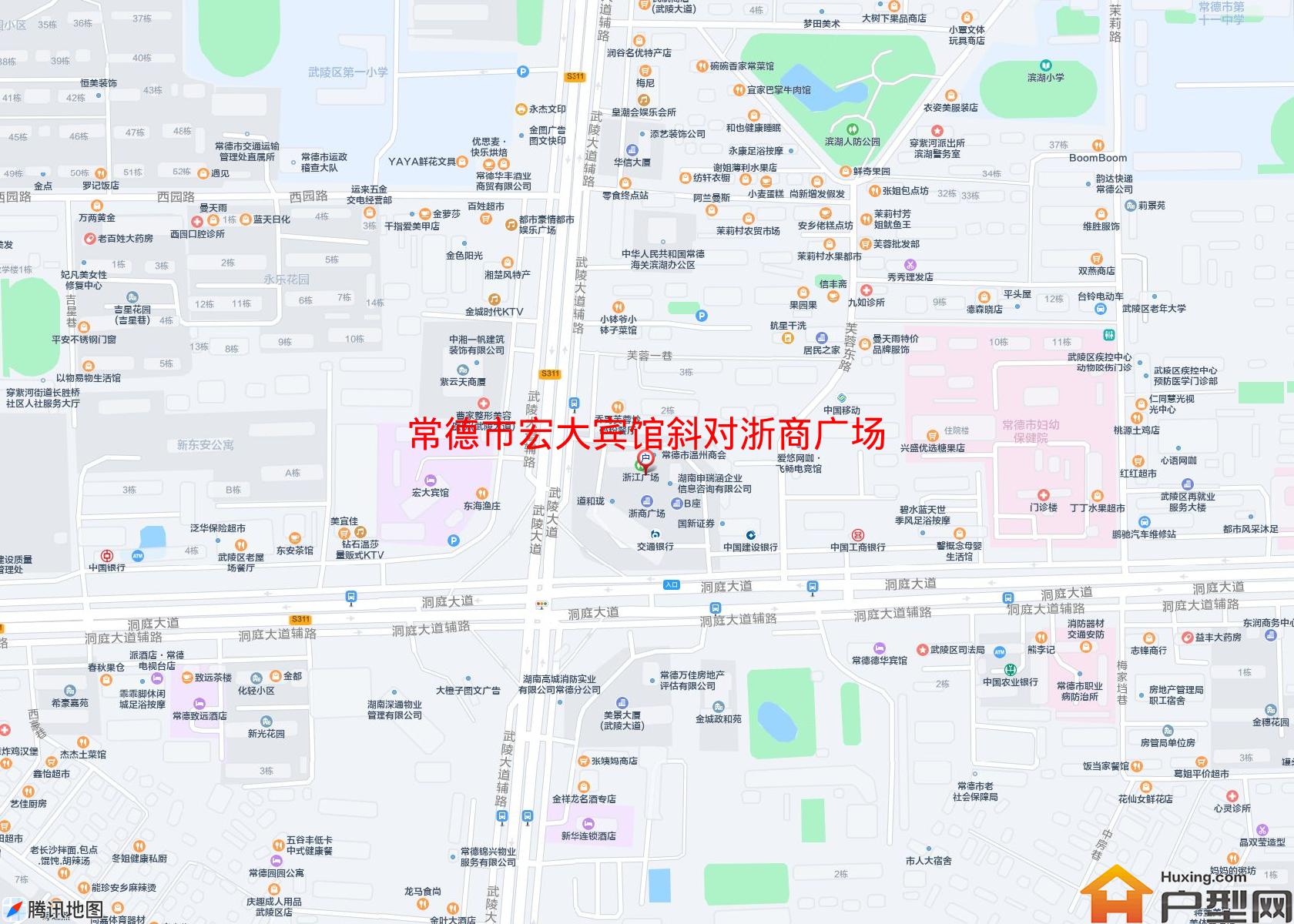 宏大宾馆斜对浙商广场小区 - 户型网